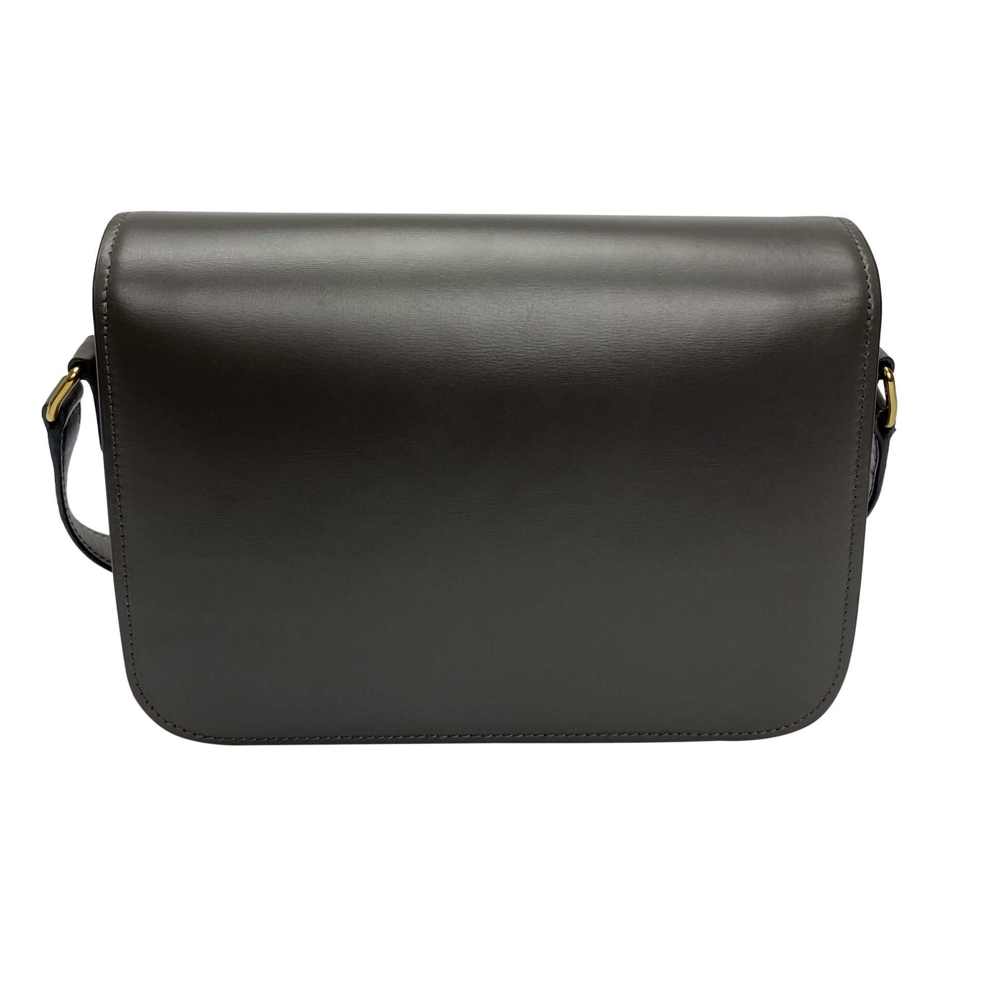 Bolsa Celine Triomphe Cinza