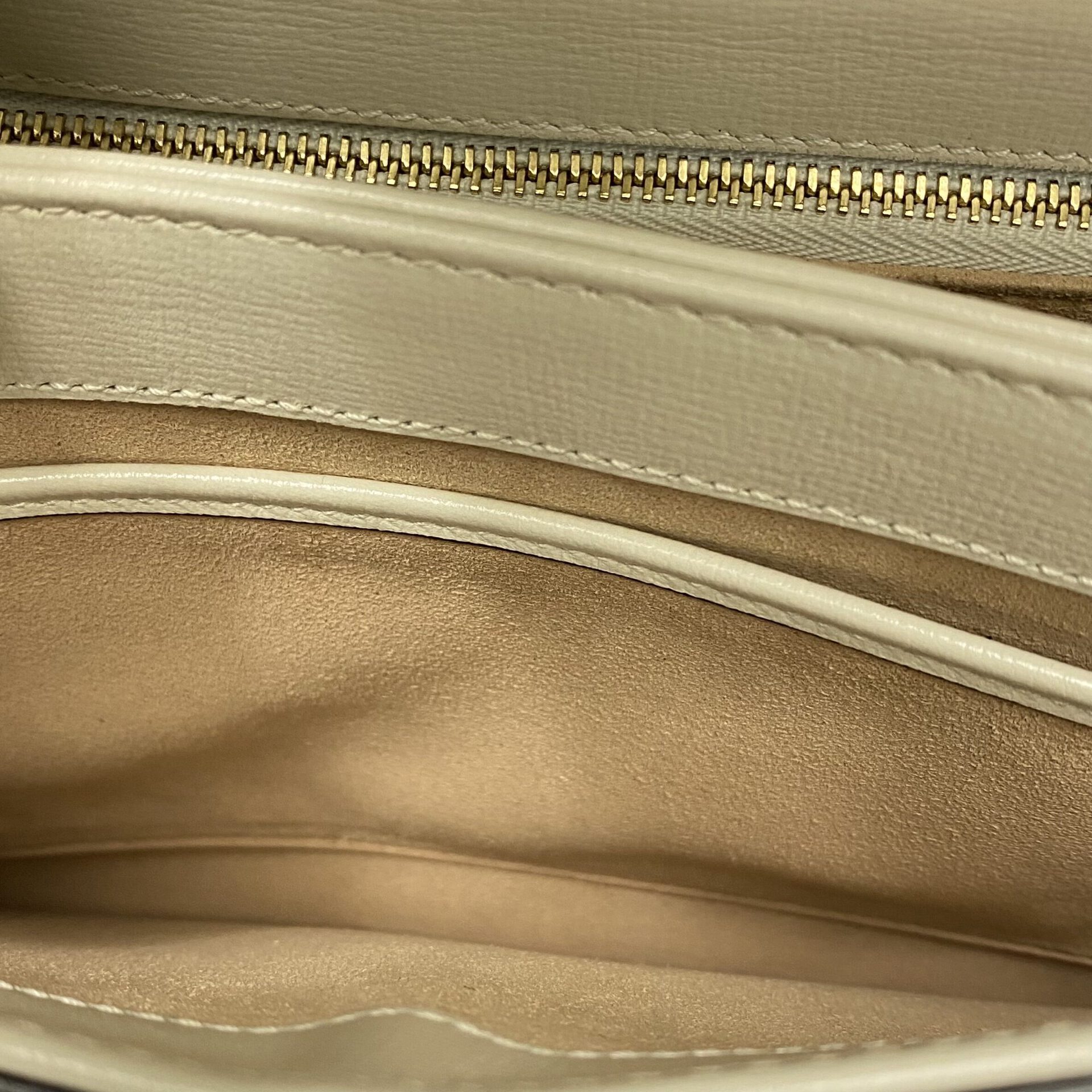 Bolsa Gucci Horsebit Off White