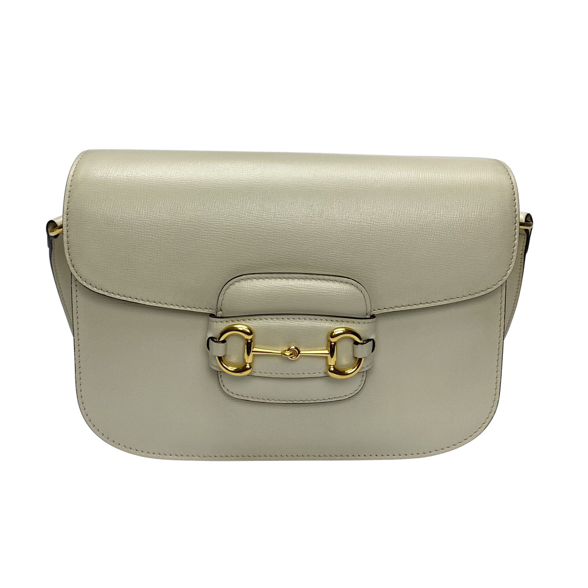 Bolsa Gucci Horsebit Off White