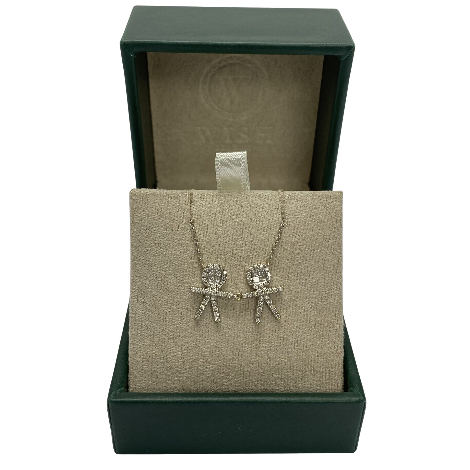 Colar Baby Boy Diamantes