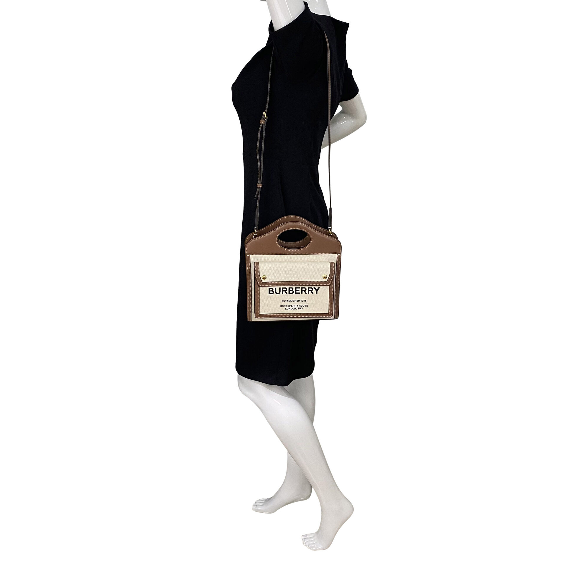 Bolsa Burberry Tote Pocket Mini