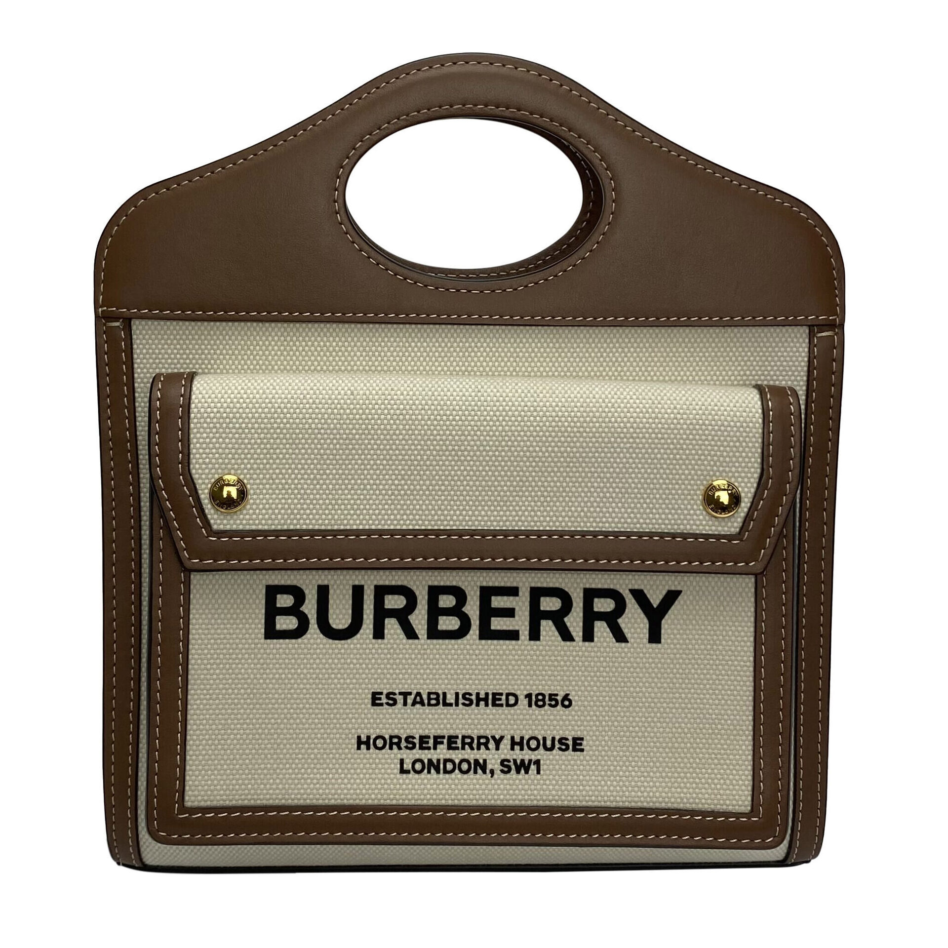 Bolsa Burberry Tote Pocket Mini