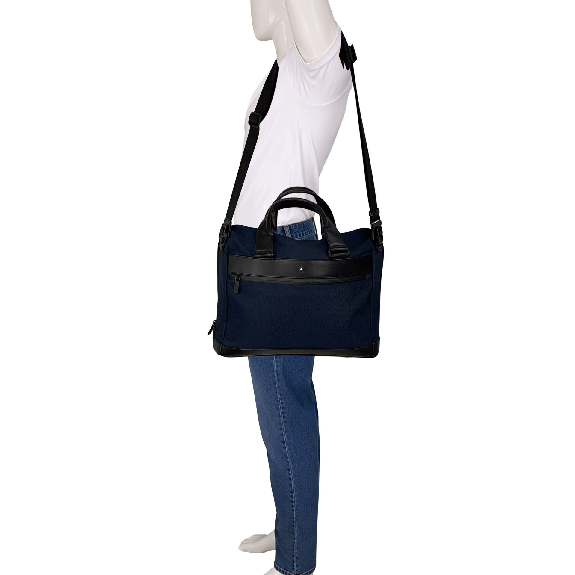 Pasta Montblanc Nightfligh Messenger Blue