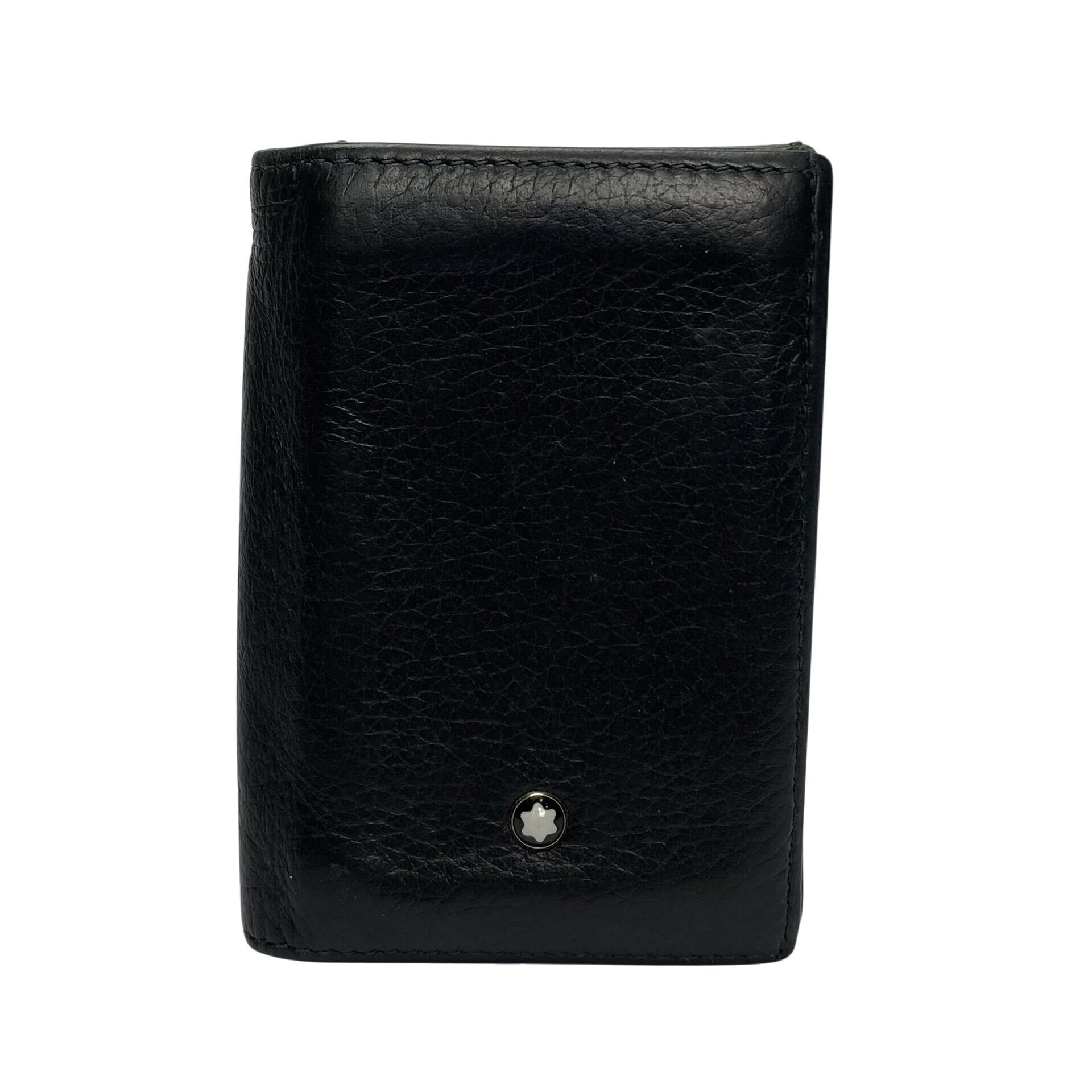 Carteira Montblanc Meisterstuck Soft Grain Preta