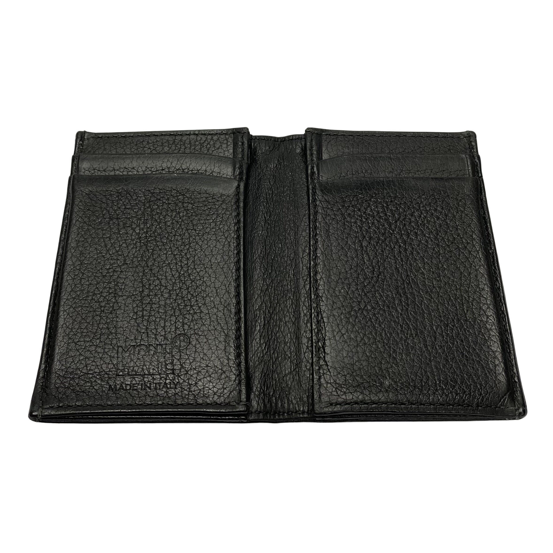 Carteira Montblanc Meisterstuck Soft Grain Preta
