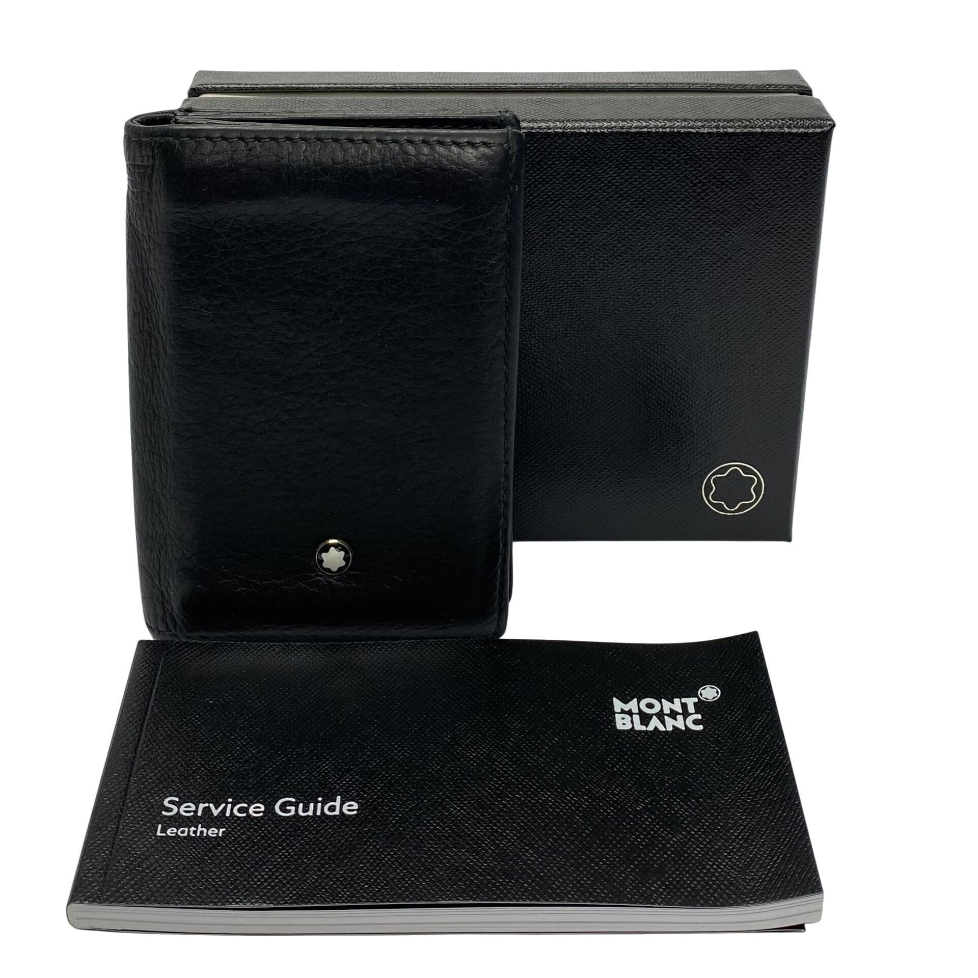 Carteira Montblanc Meisterstuck Soft Grain Preta