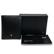 Carteira Montblanc Meisterstuck Leather Grain Preta