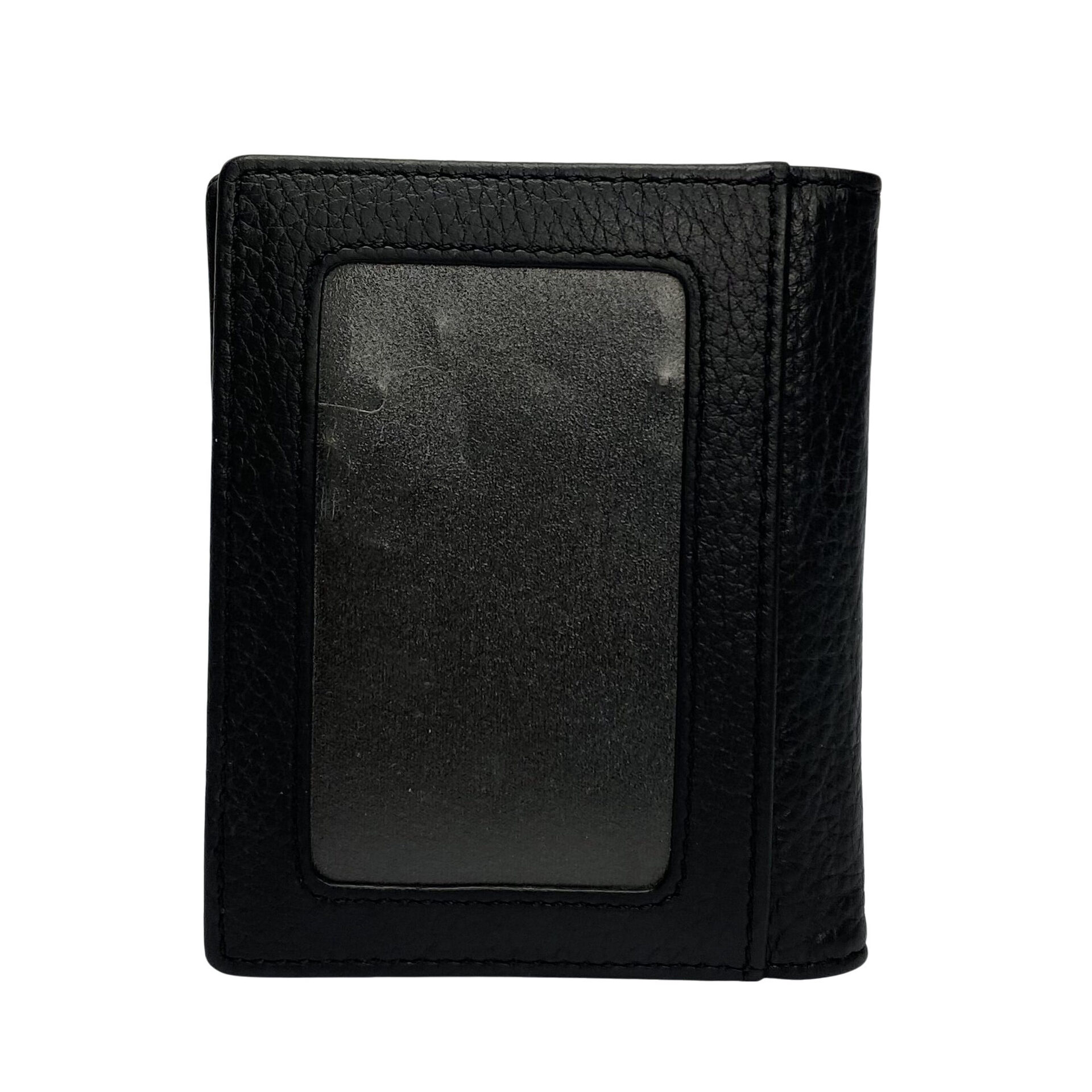Carteira Montblanc Meisterstuck Leather Grain Preta