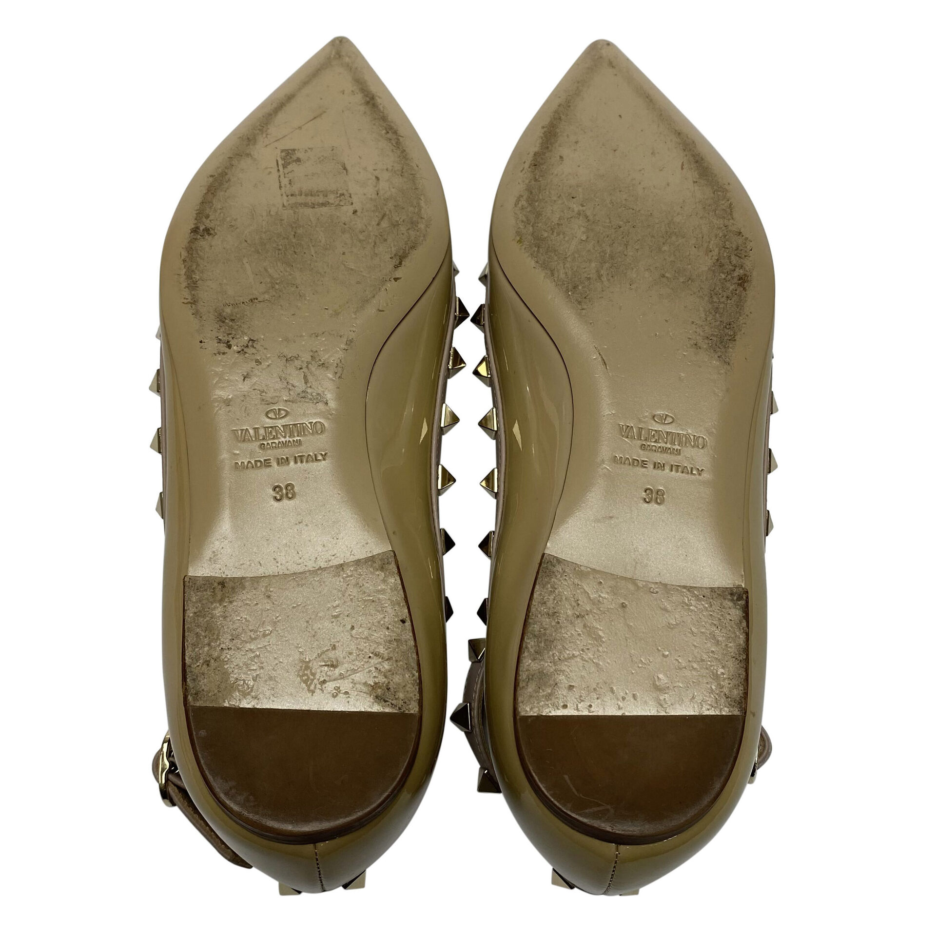 Sapatilha Valentino Garavani Rockstud Nude