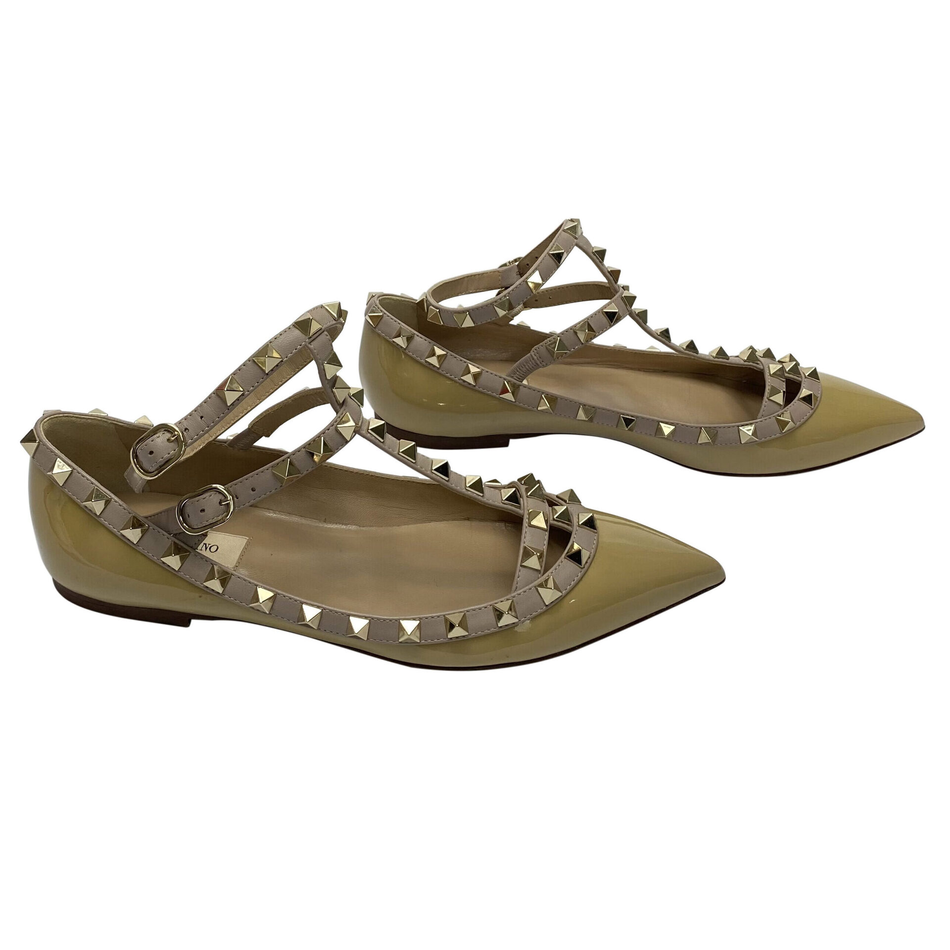 Sapatilha Valentino Garavani Rockstud Nude