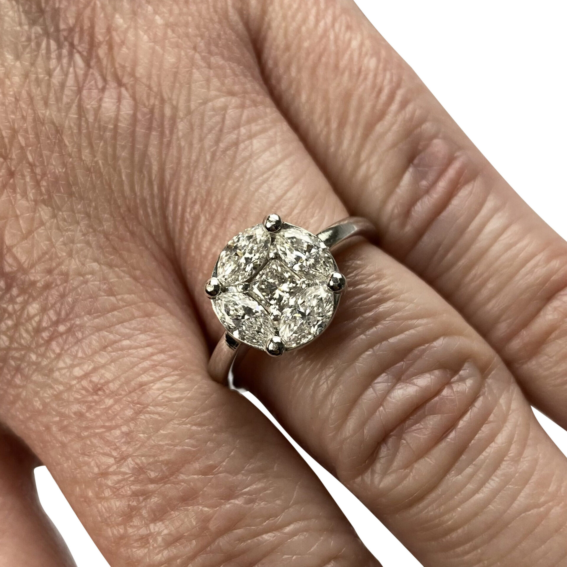 Anel Ilusion Diamantes - 1.30 ct.