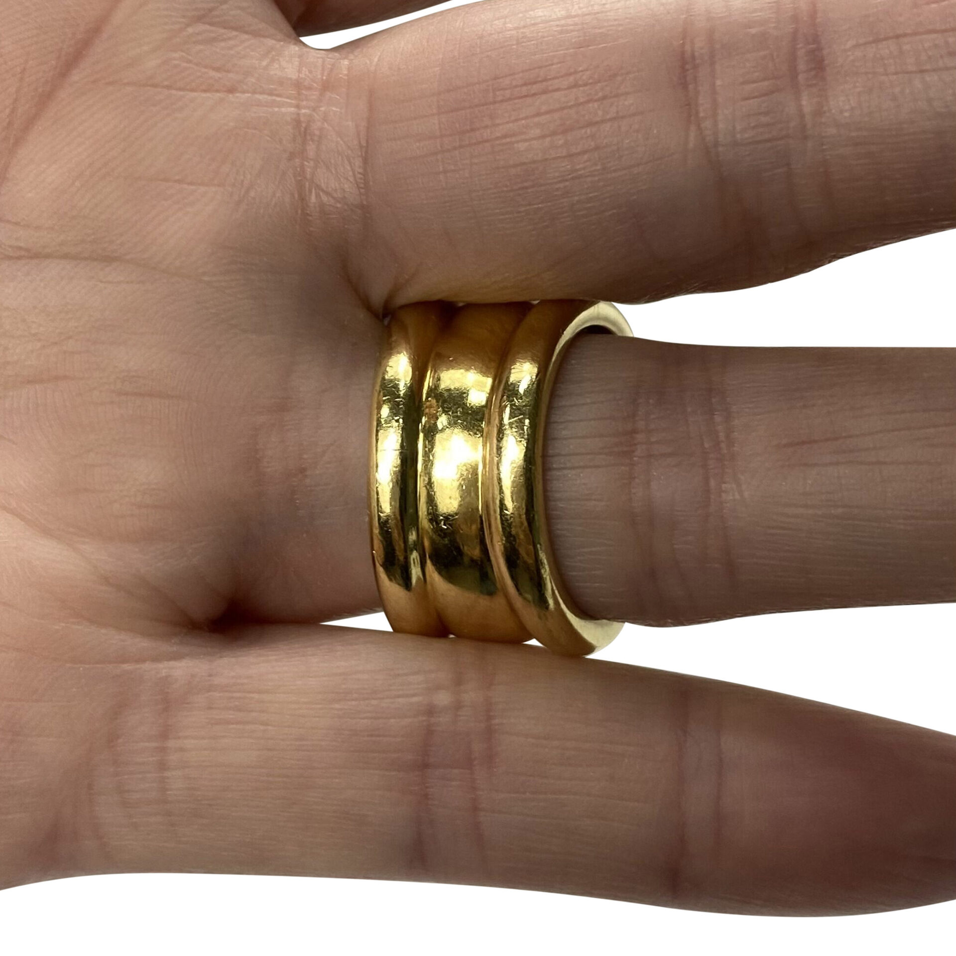 Anel Ouro Amarelo com Diamantes