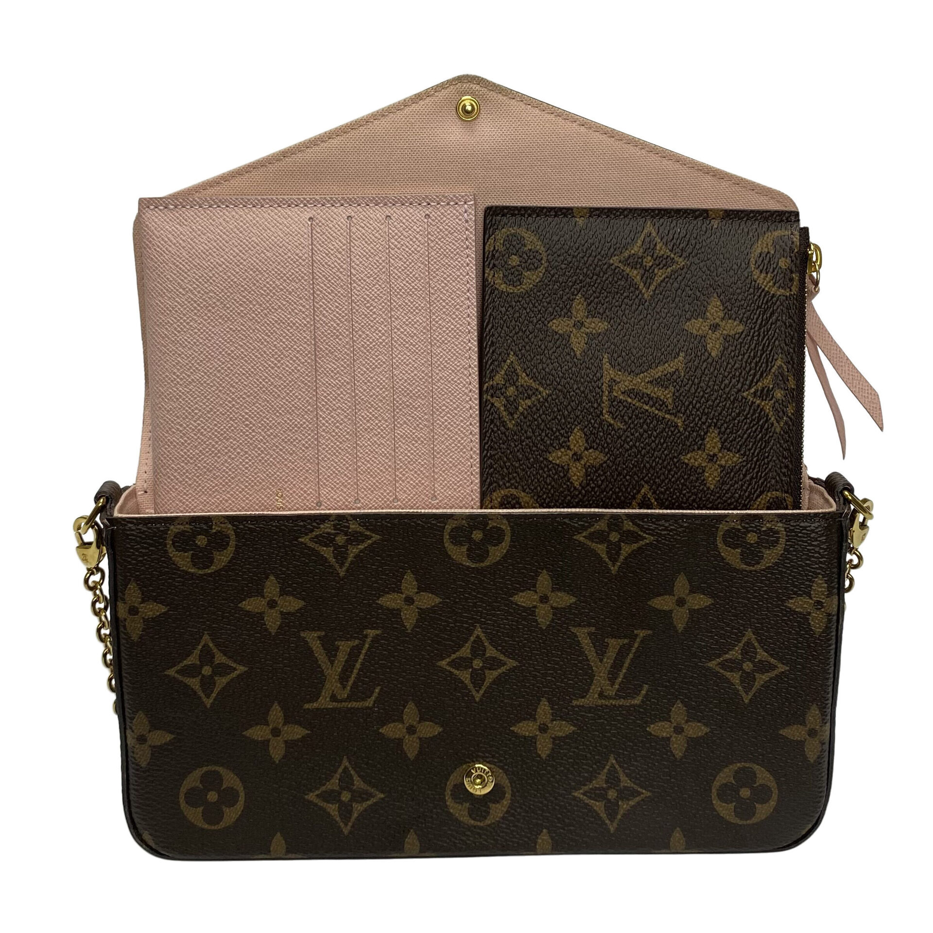 Bolsa Louis Vuitton Pochette Felicie Lovely Birds