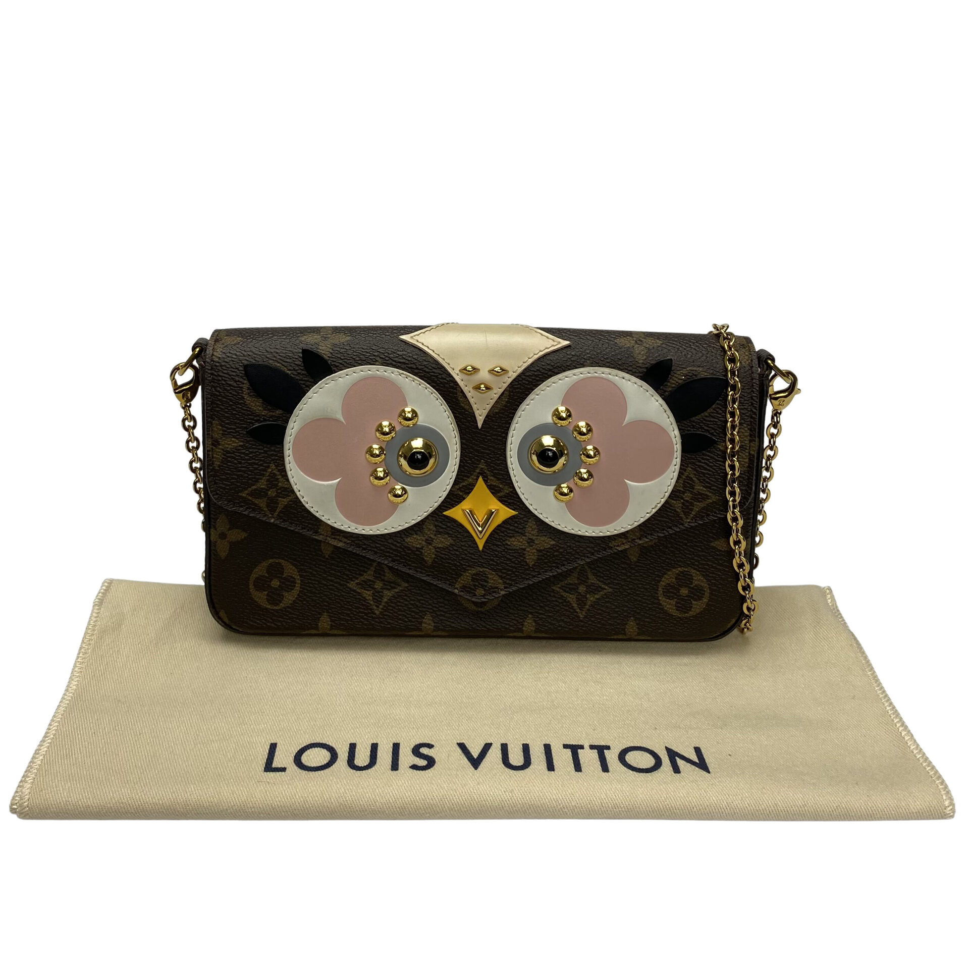 Bolsa Louis Vuitton Pochette Felicie Lovely Birds