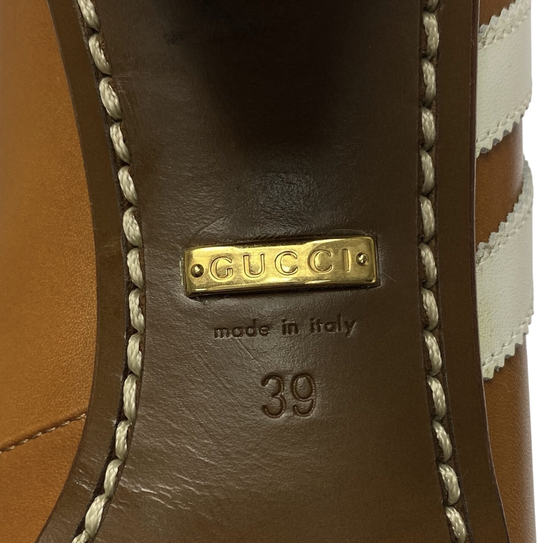 Bota Gucci X Adidas Elizabeth Knee Boots Caramelo