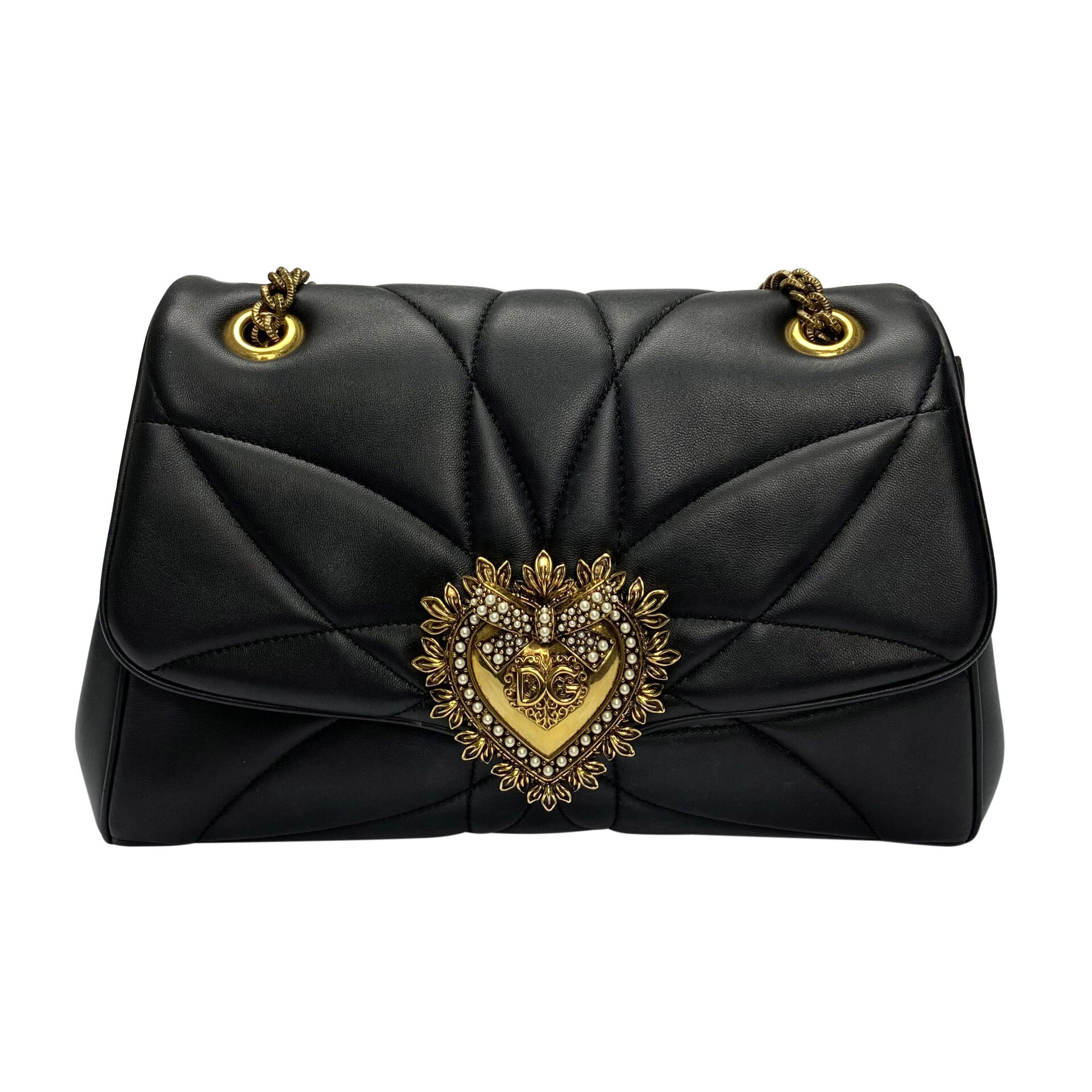 Bolsa Dolce & Gabbana Devotion Preta