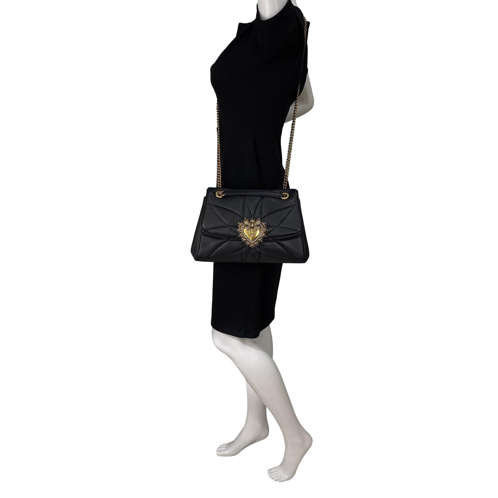 Bolsa Dolce & Gabbana Devotion Preta