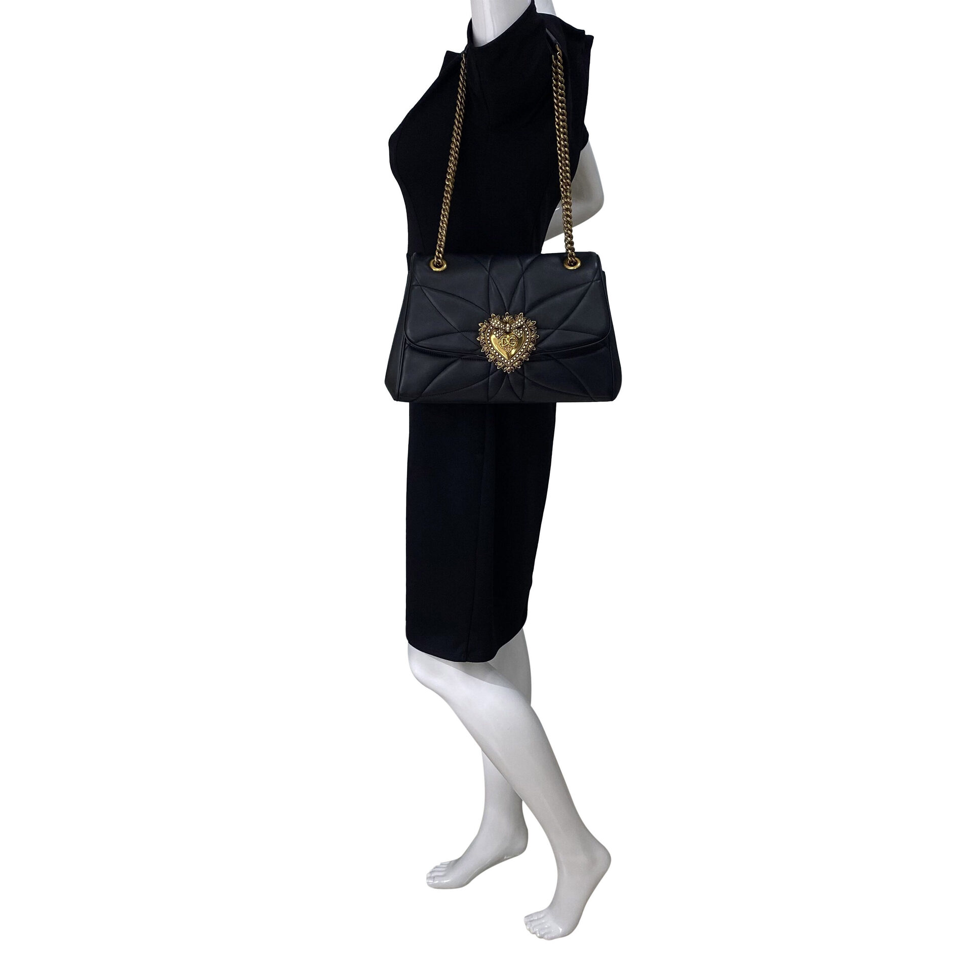 Bolsa Dolce & Gabbana Devotion Preta