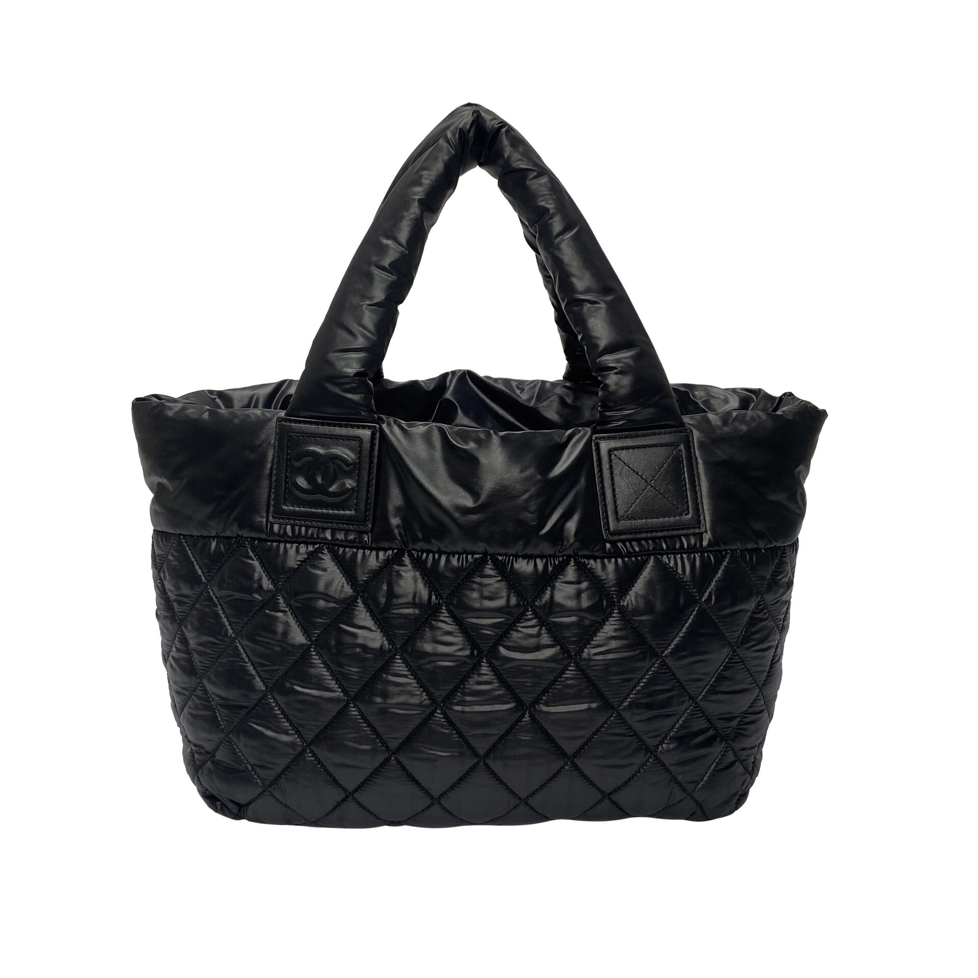 Bolsa Chanel Coco Cocoon Nylon Preta