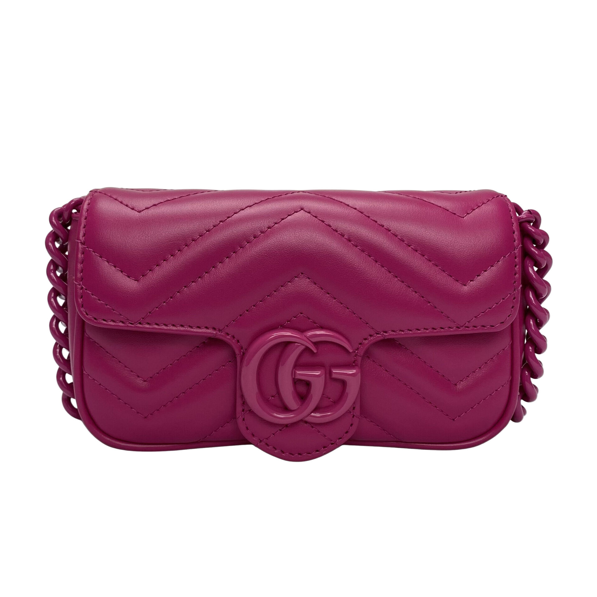Bolsa Gucci GG Marmont Belt Bag Pink