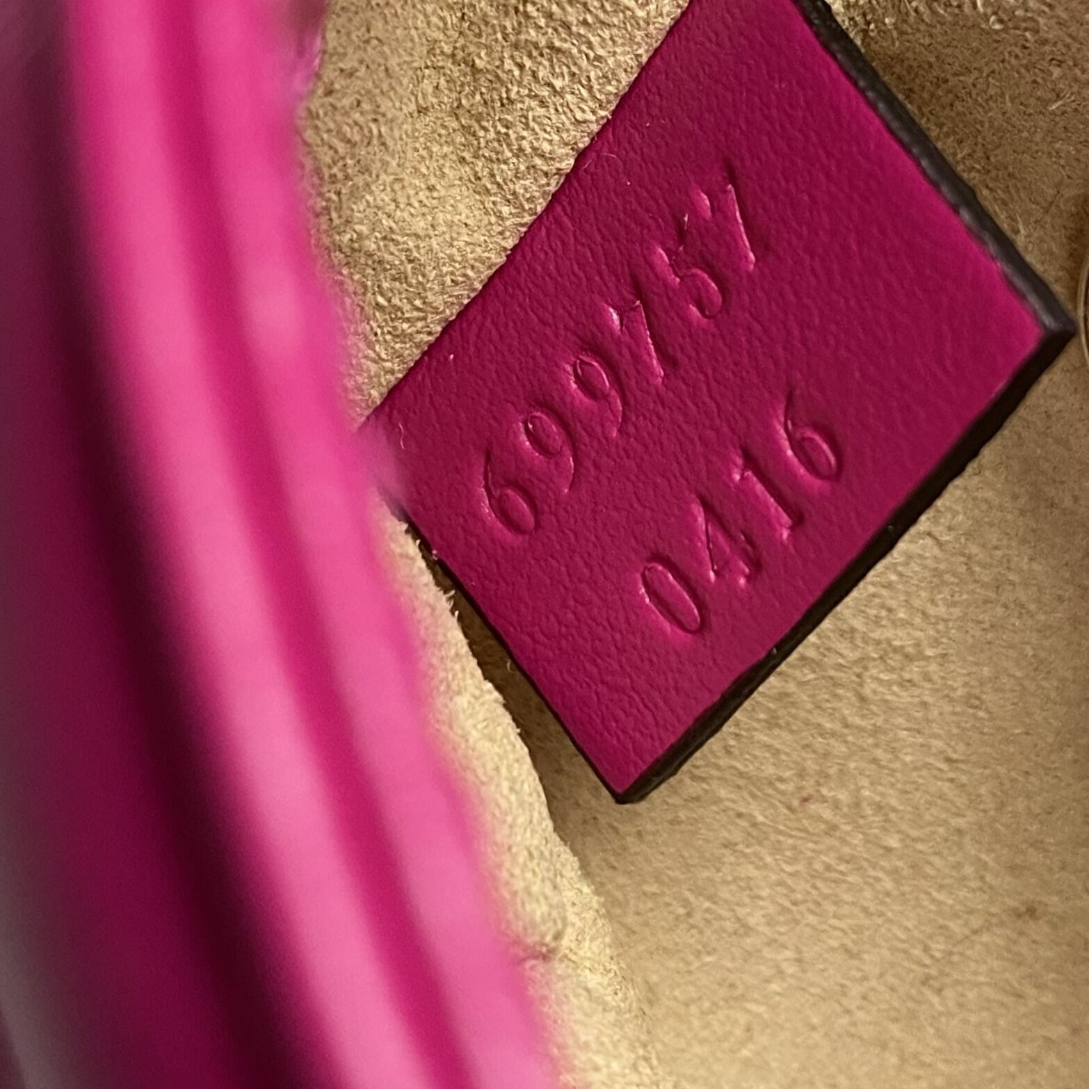Bolsa Gucci GG Marmont Belt Bag Pink