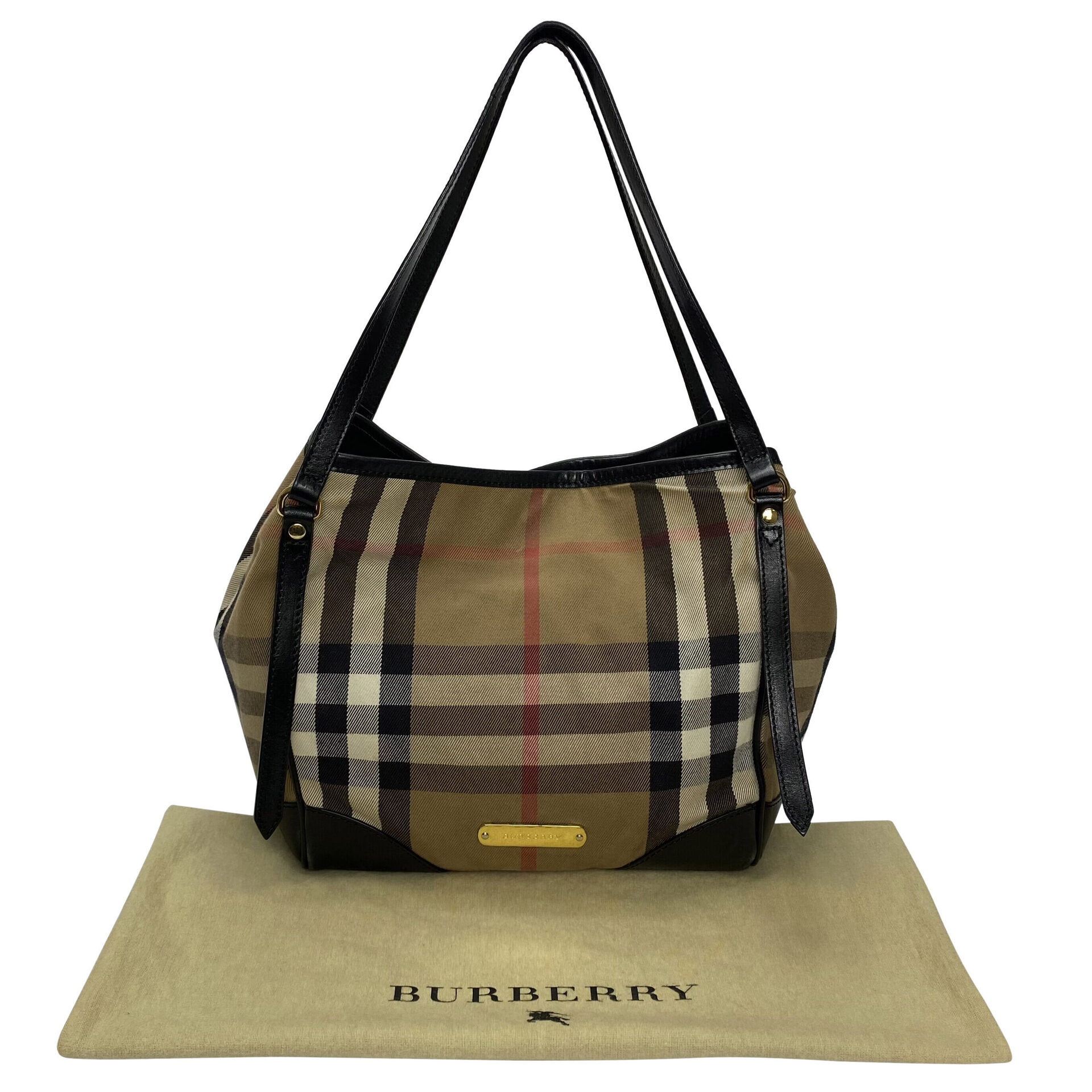 Bolsa Burberry Checked Xadrez