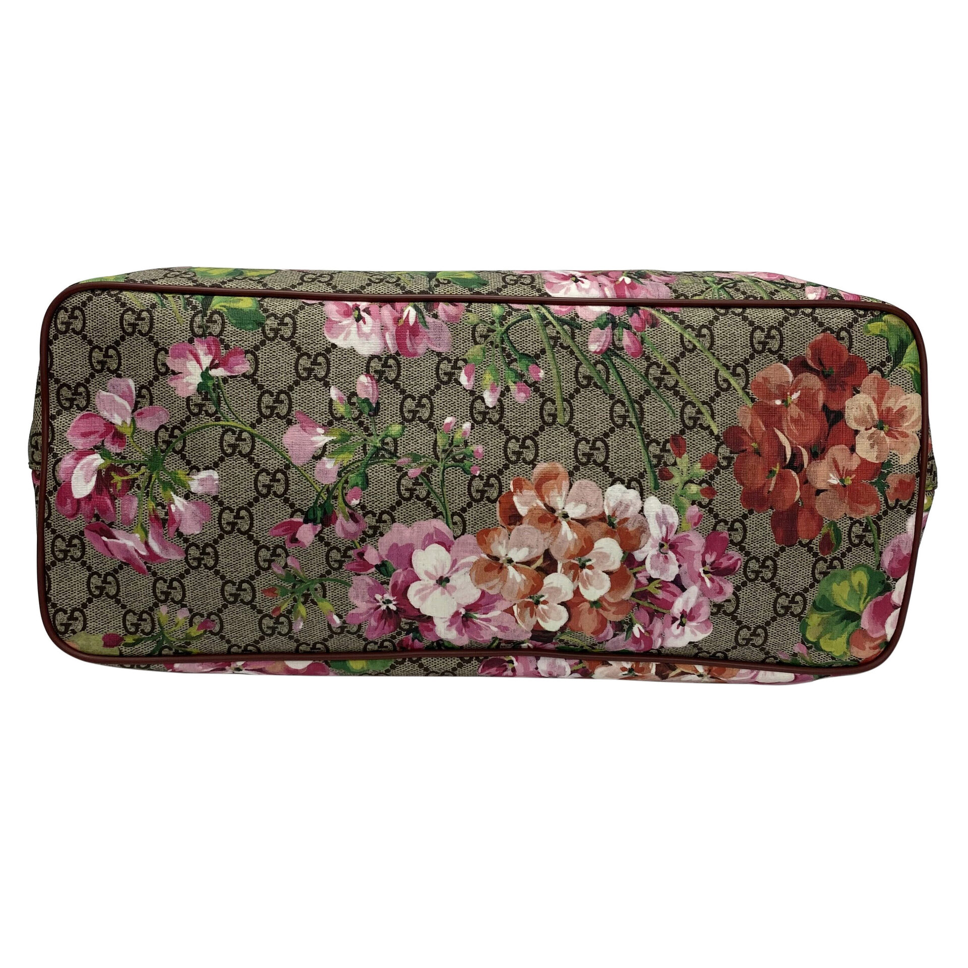 Bolsa Gucci Tote GG Supreme Blooms