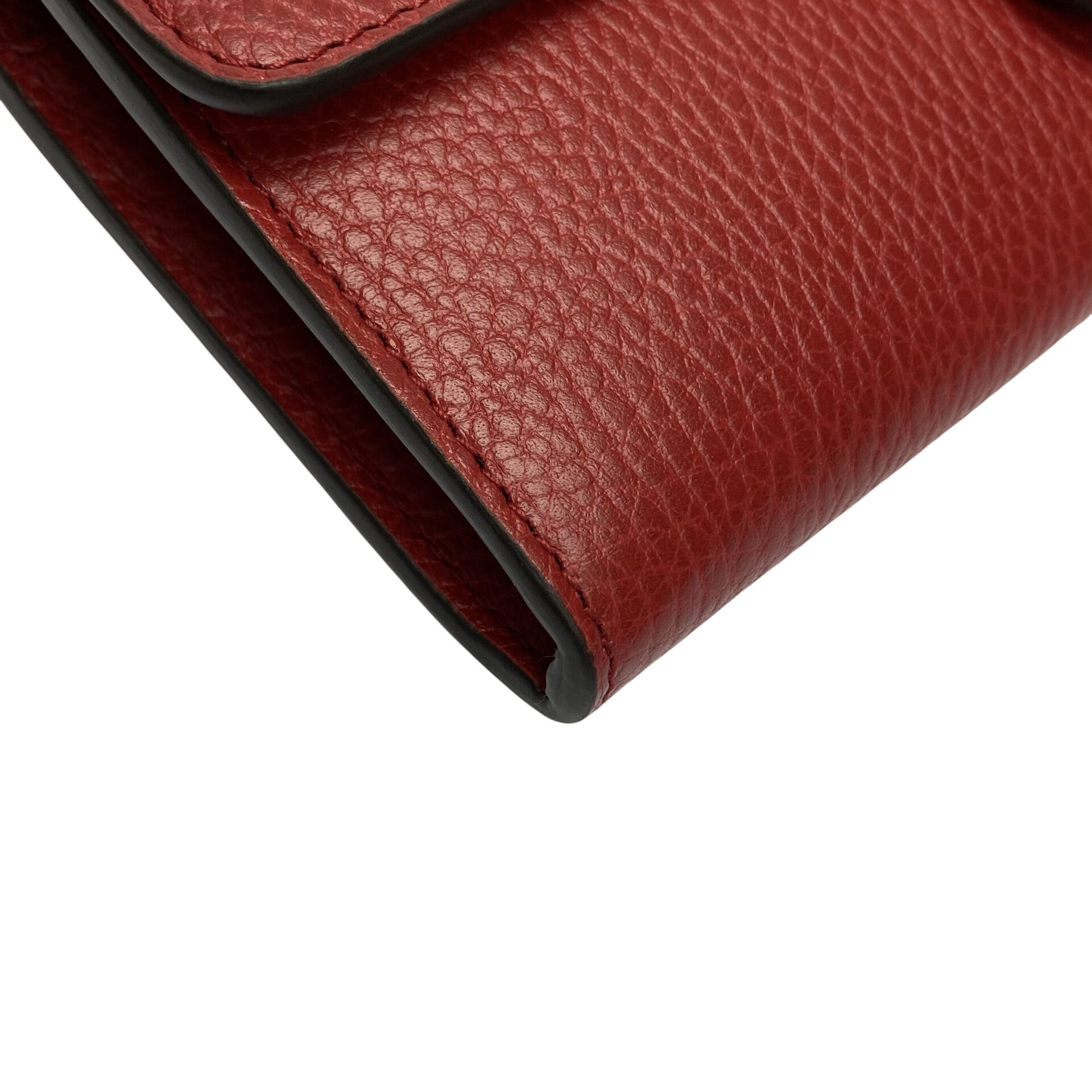Carteira Gucci Interlocking GG Vermelha