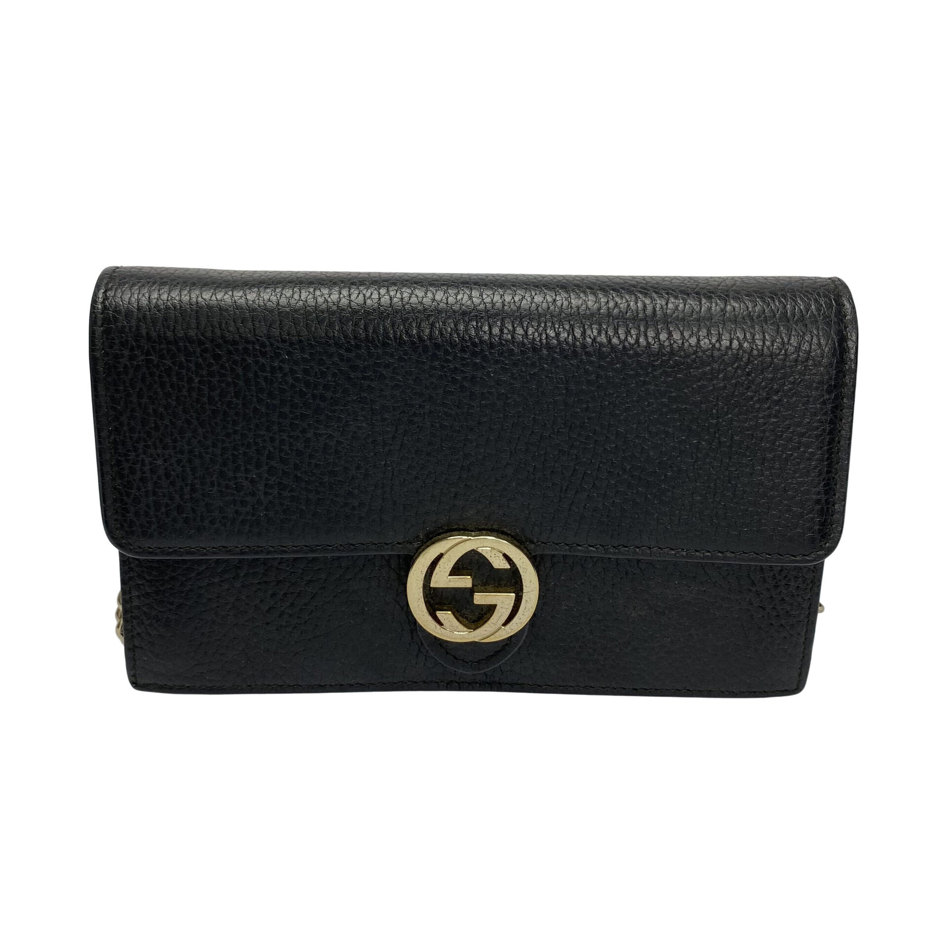 Bolsa Gucci Interlocking Preta