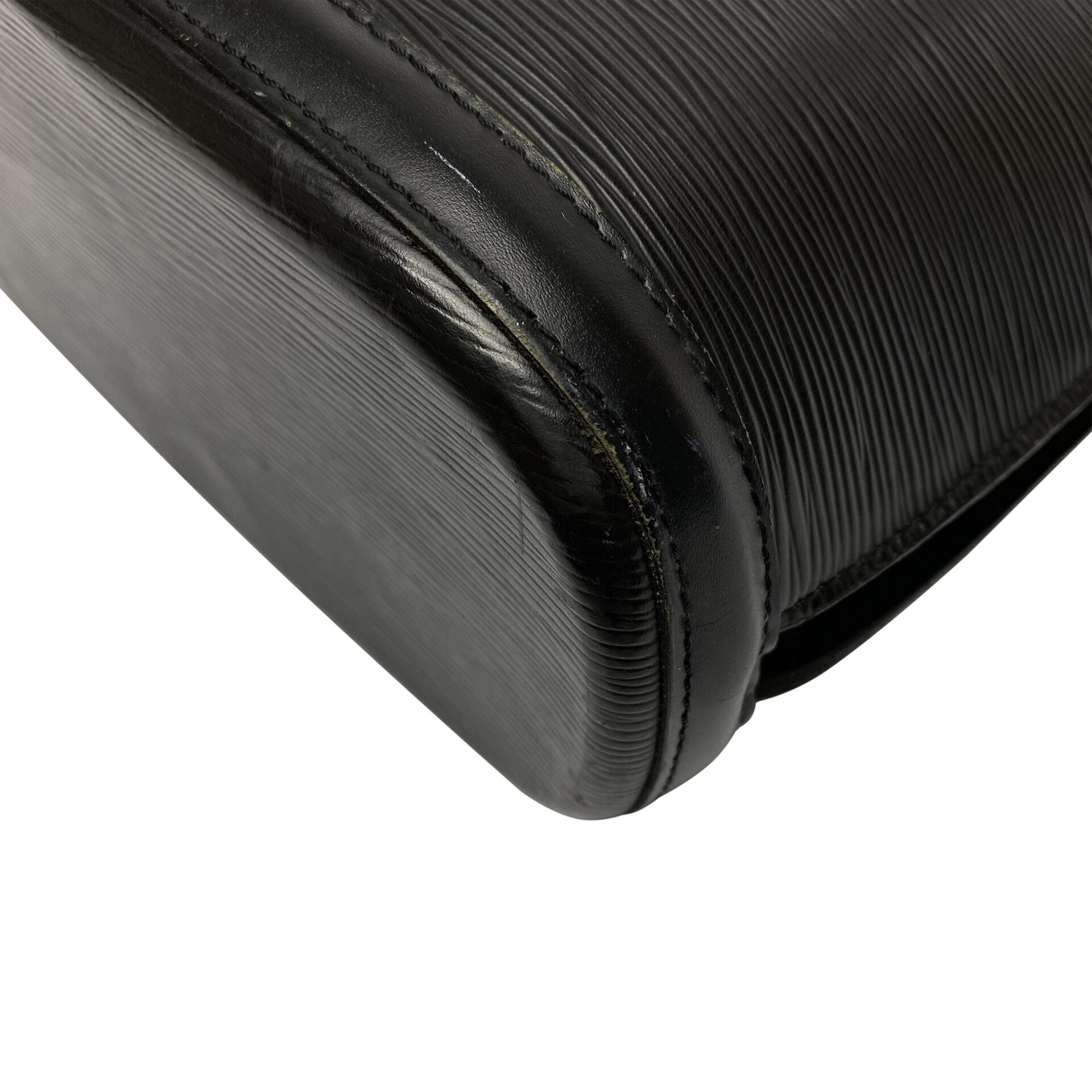 Bolsa Louis Vuitton Lussac Couro Epi Preto