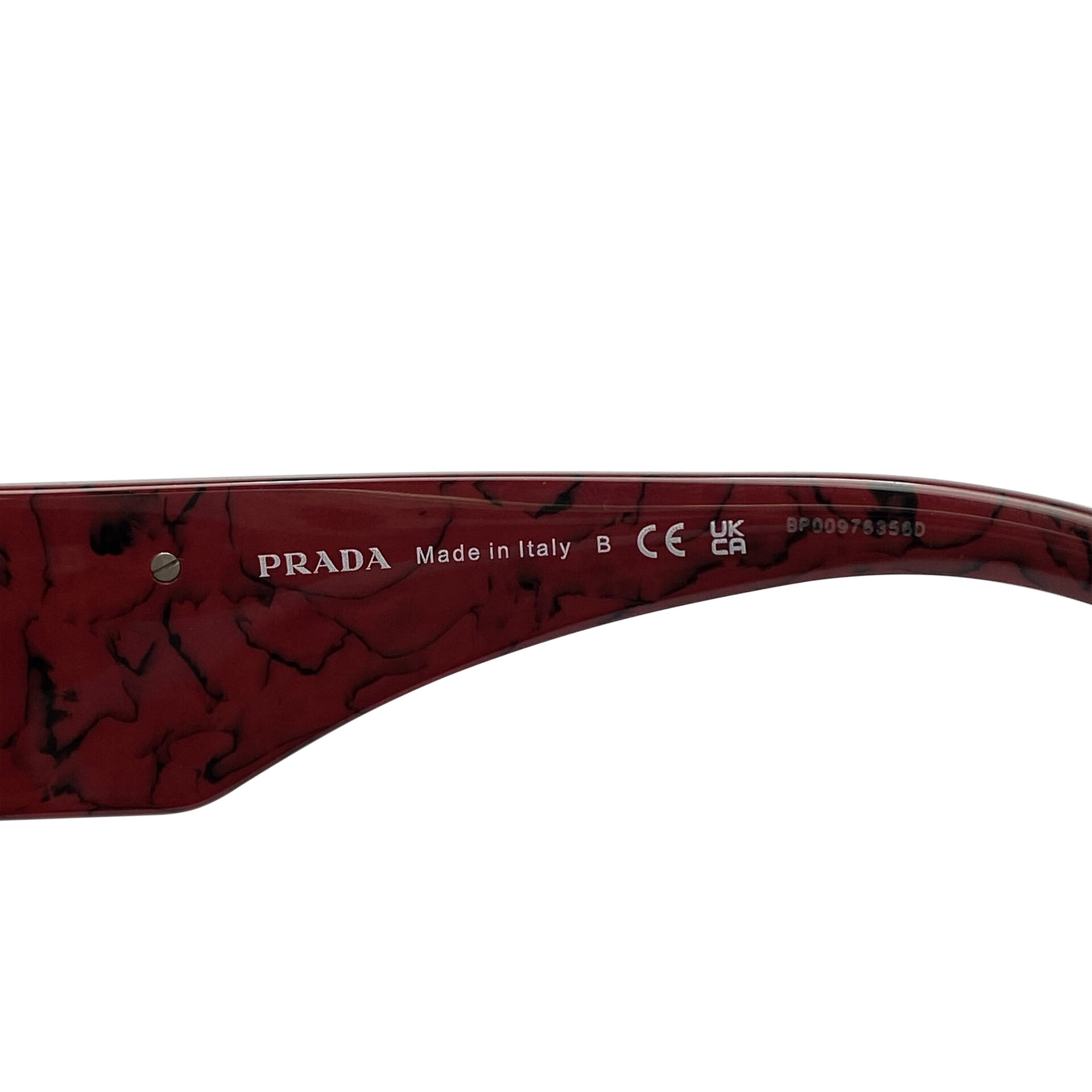Óculos de Sol Prada Vermelho - SPR13Z