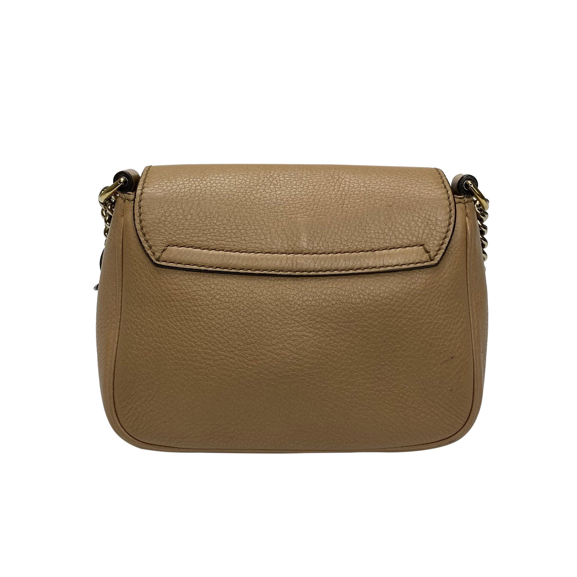 Bolsa Gucci Soho Chain Bege