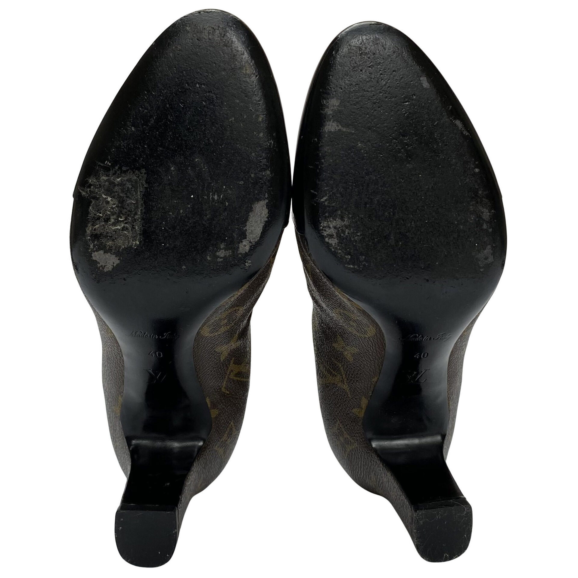 Bota Louis Vuitton Monogram Chelsea Boots Canvas