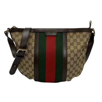 Bolsa Gucci Vintage Web Saddle