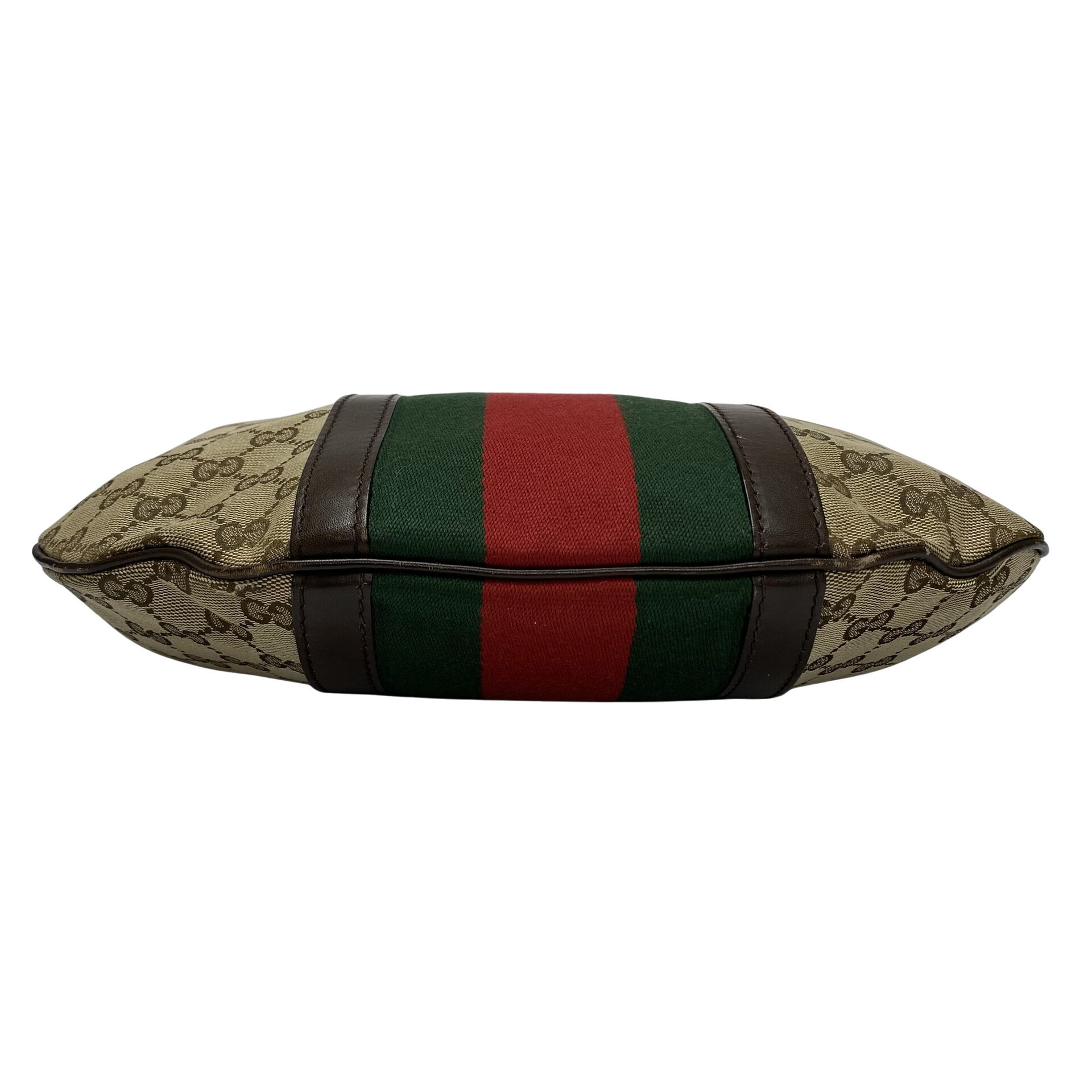 Bolsa Gucci Vintage Web Saddle
