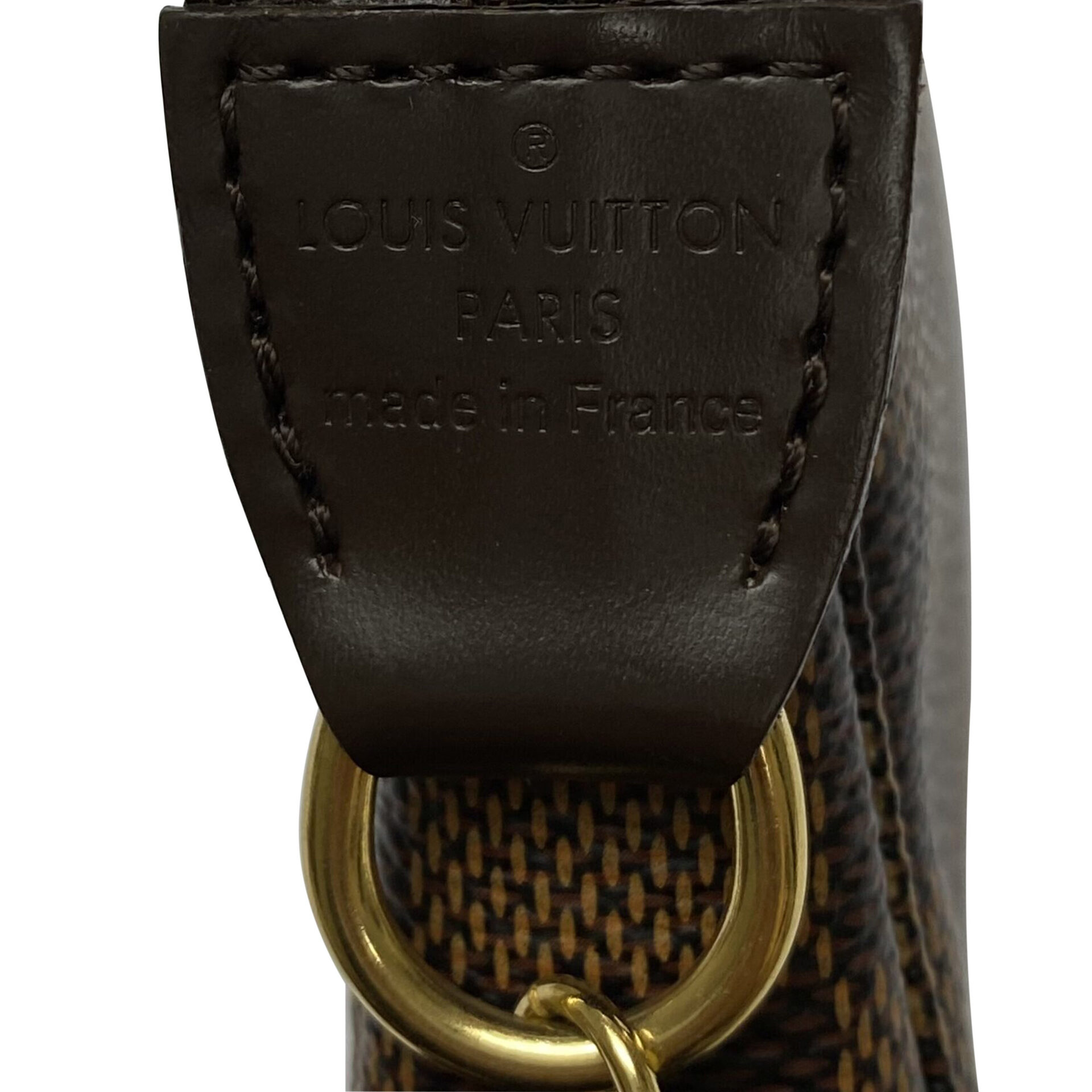Bolsa Louis Vuitton Mini Pochette Accessoires Damier Ebene