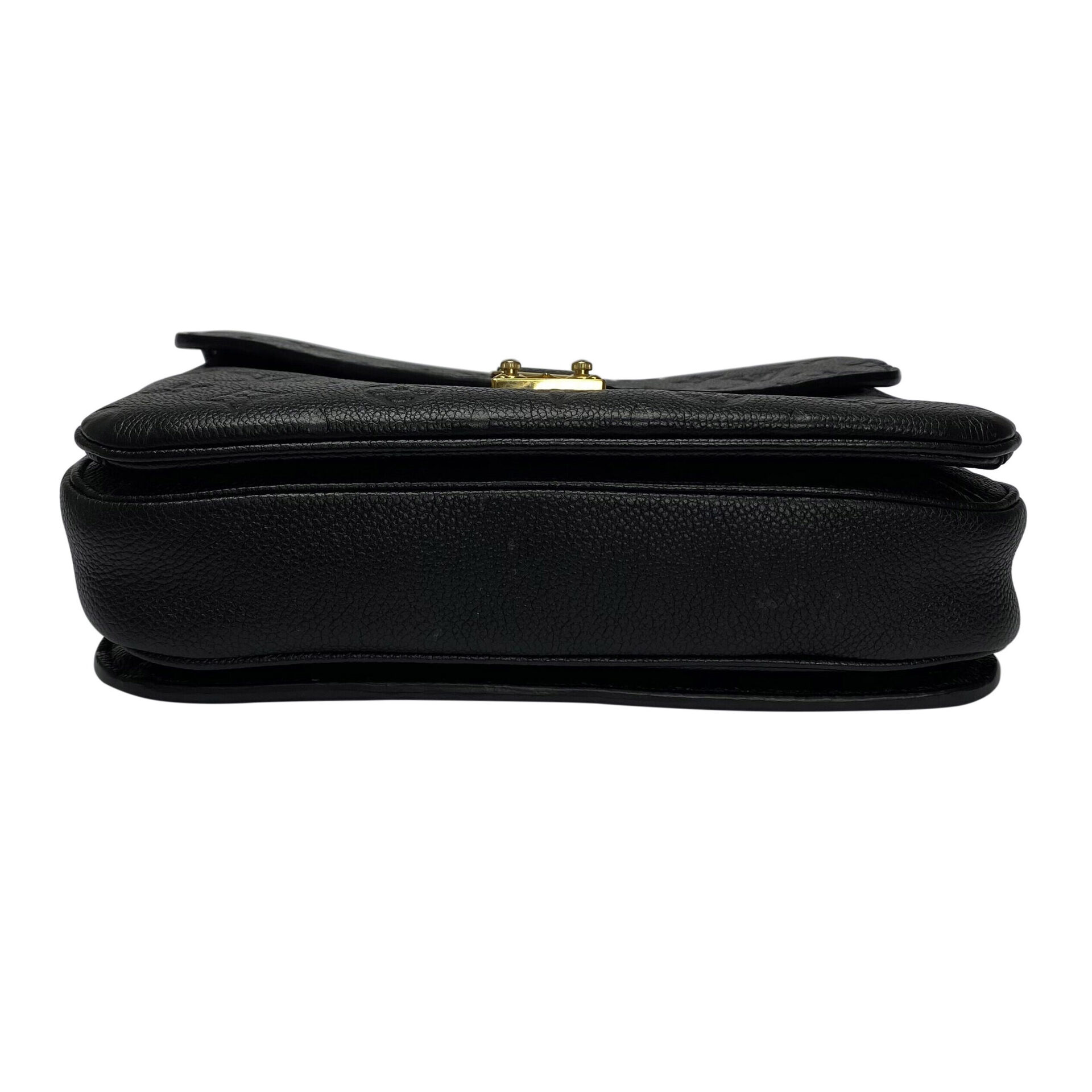 Bolsa Louis Vuitton Pochette Métis Preta