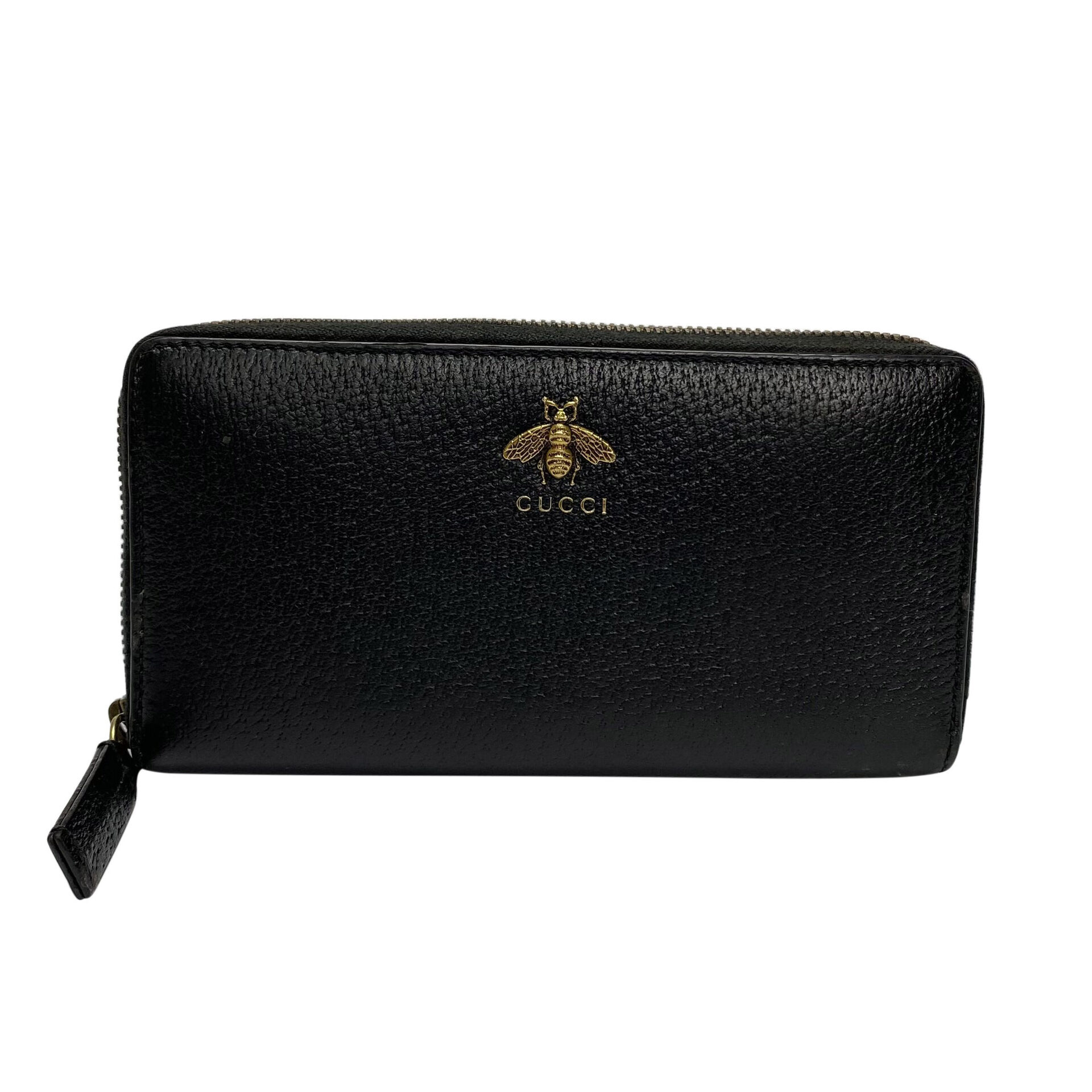 Carteira Gucci Bee Preta