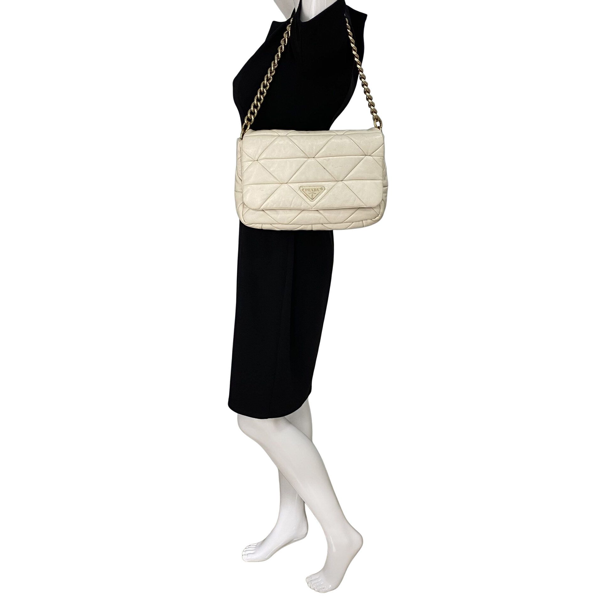 Bolsa Prada Padded Flap