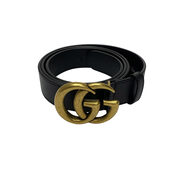 Cinto Gucci GG Marmont Preto