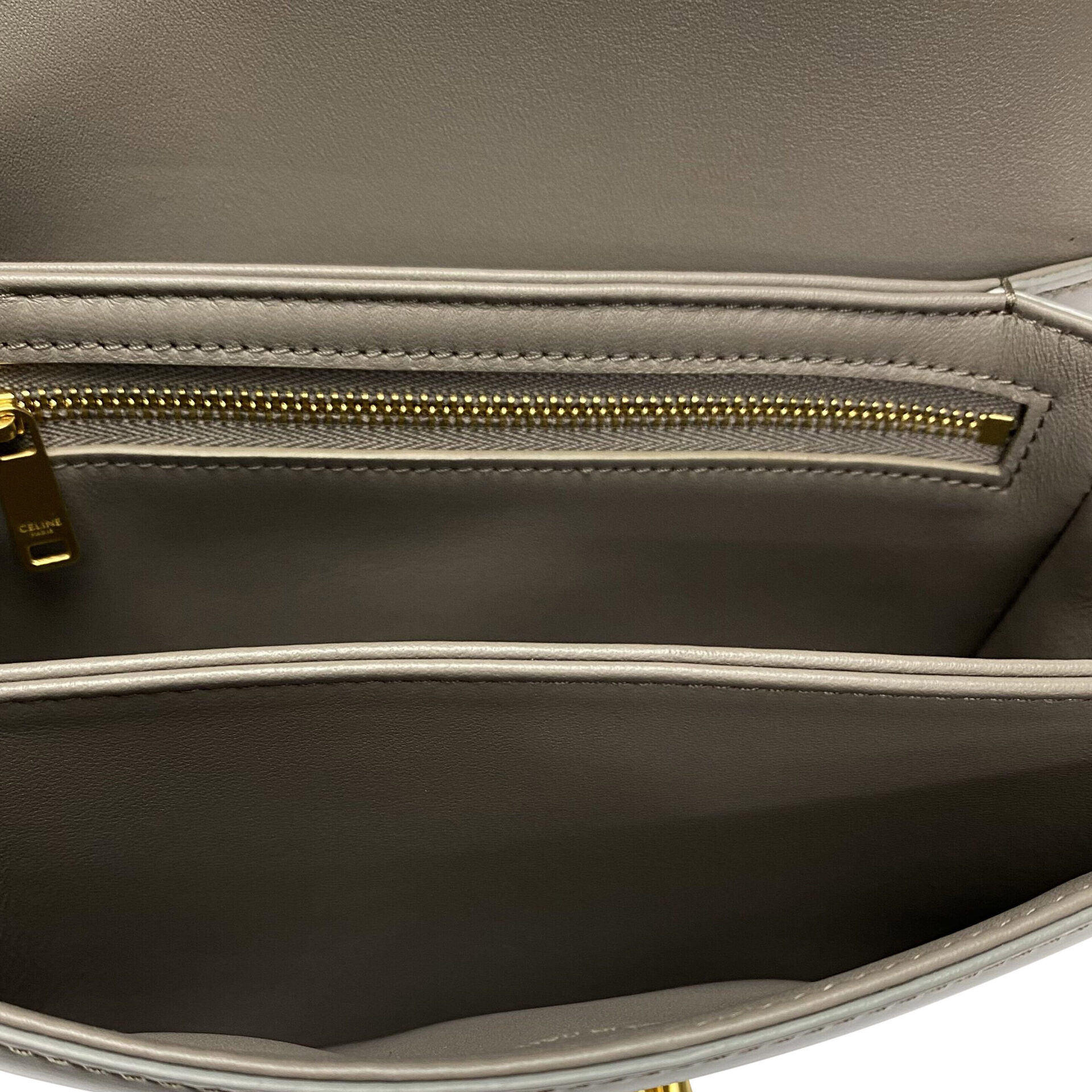 Bolsa Celine Triomphe Cinza
