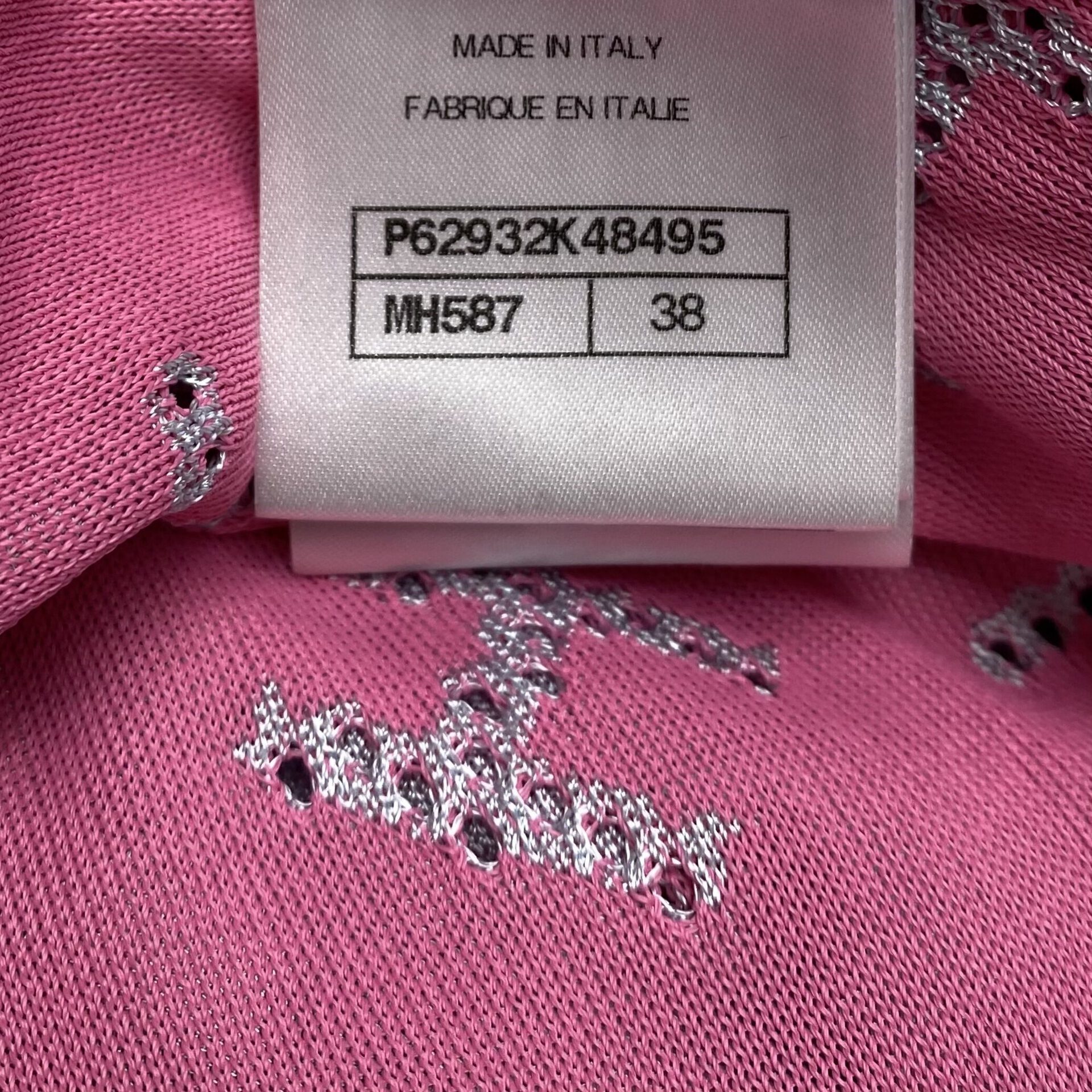 Roupão Chanel Pink Logo CC