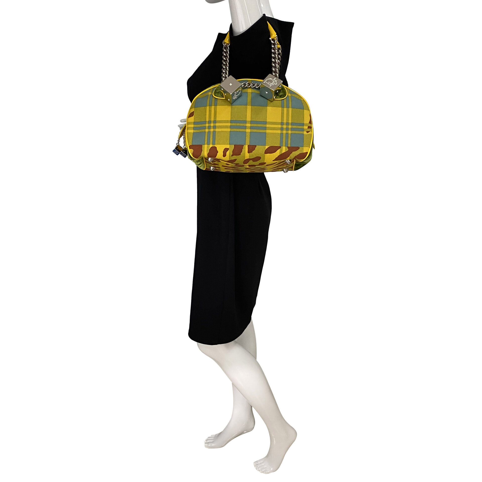 Bolsa Christian Dior Gambler Dice Bowler