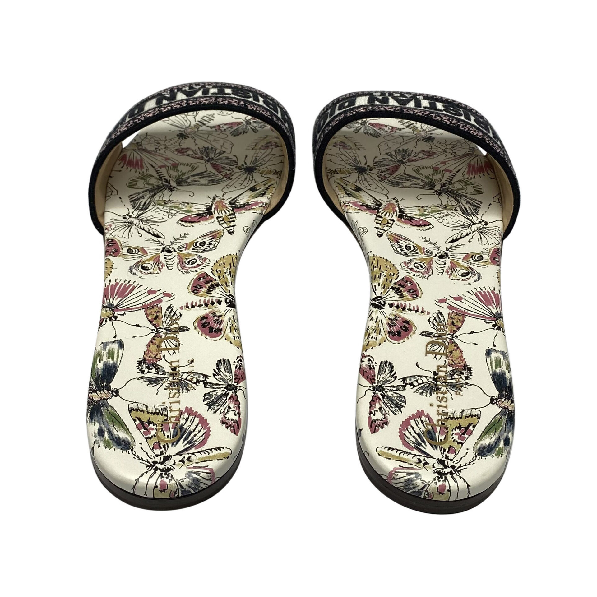 Slide Christian Dior DWay Borboletas