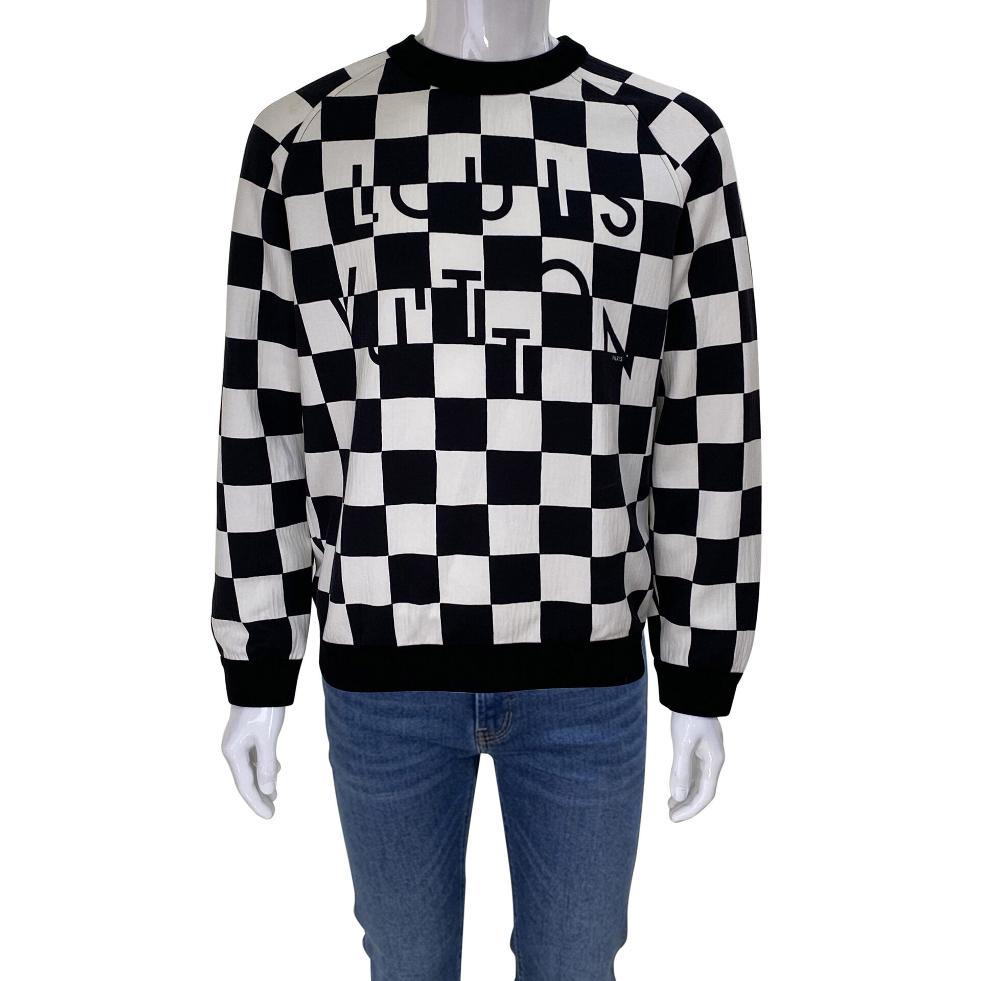 Suéter Louis Vuitton Xadrez