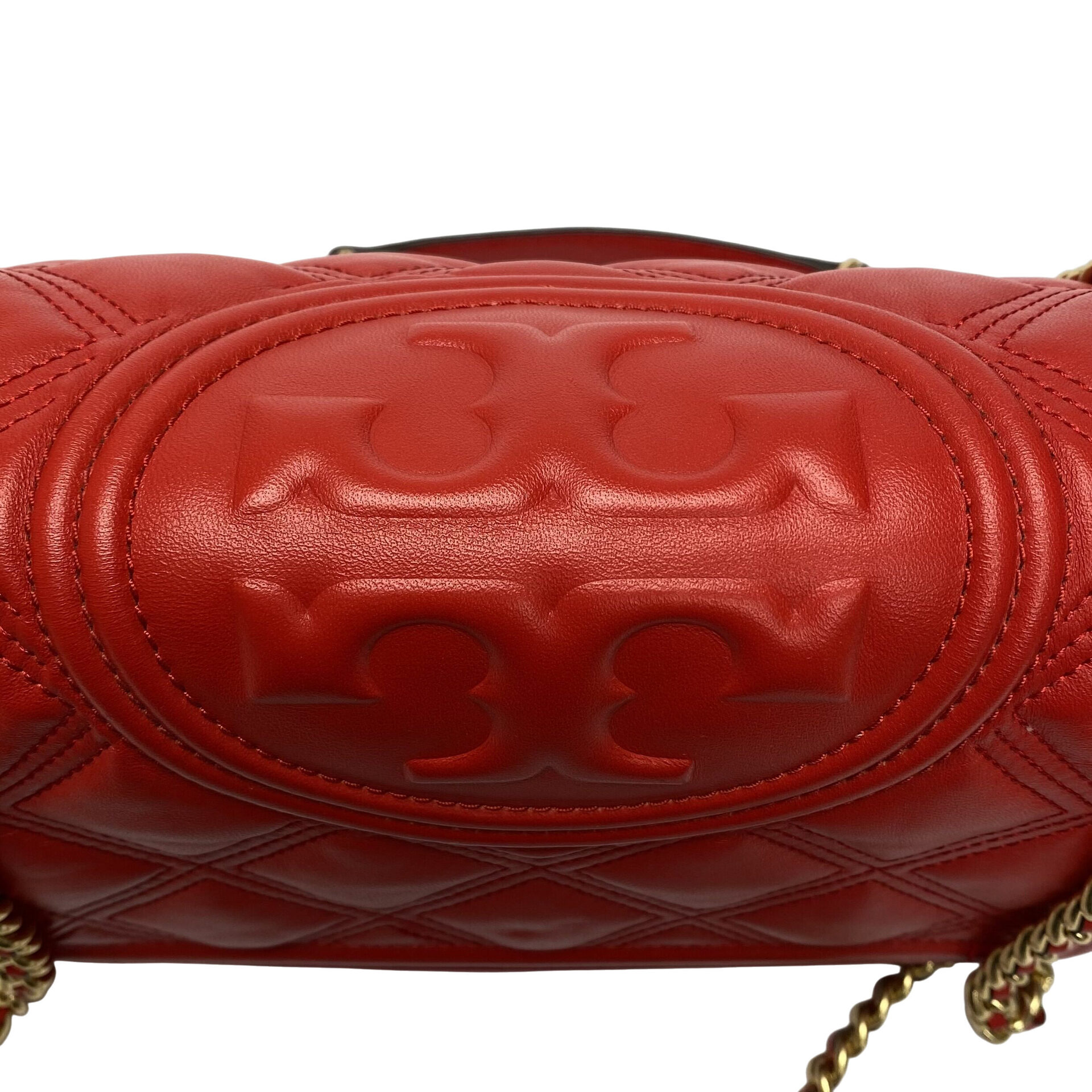 Bolsa Tory Burch Fleming Vermelha