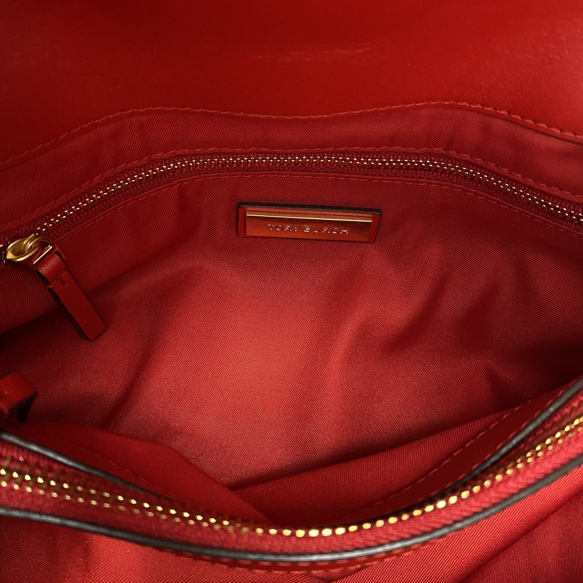 Bolsa Tory Burch Fleming Vermelha