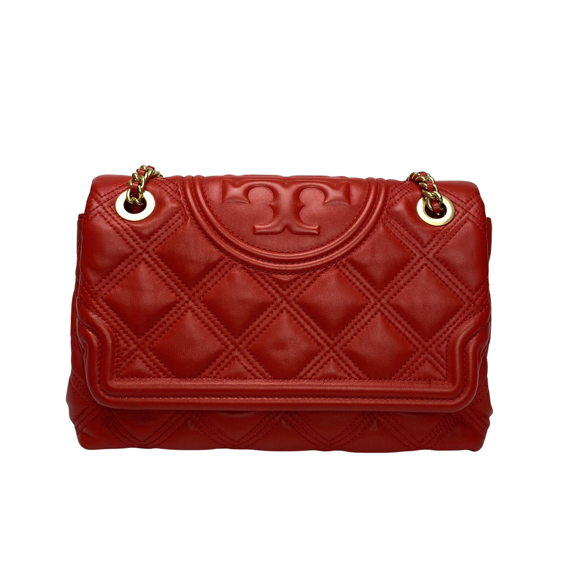 Bolsa Tory Burch Fleming Vermelha