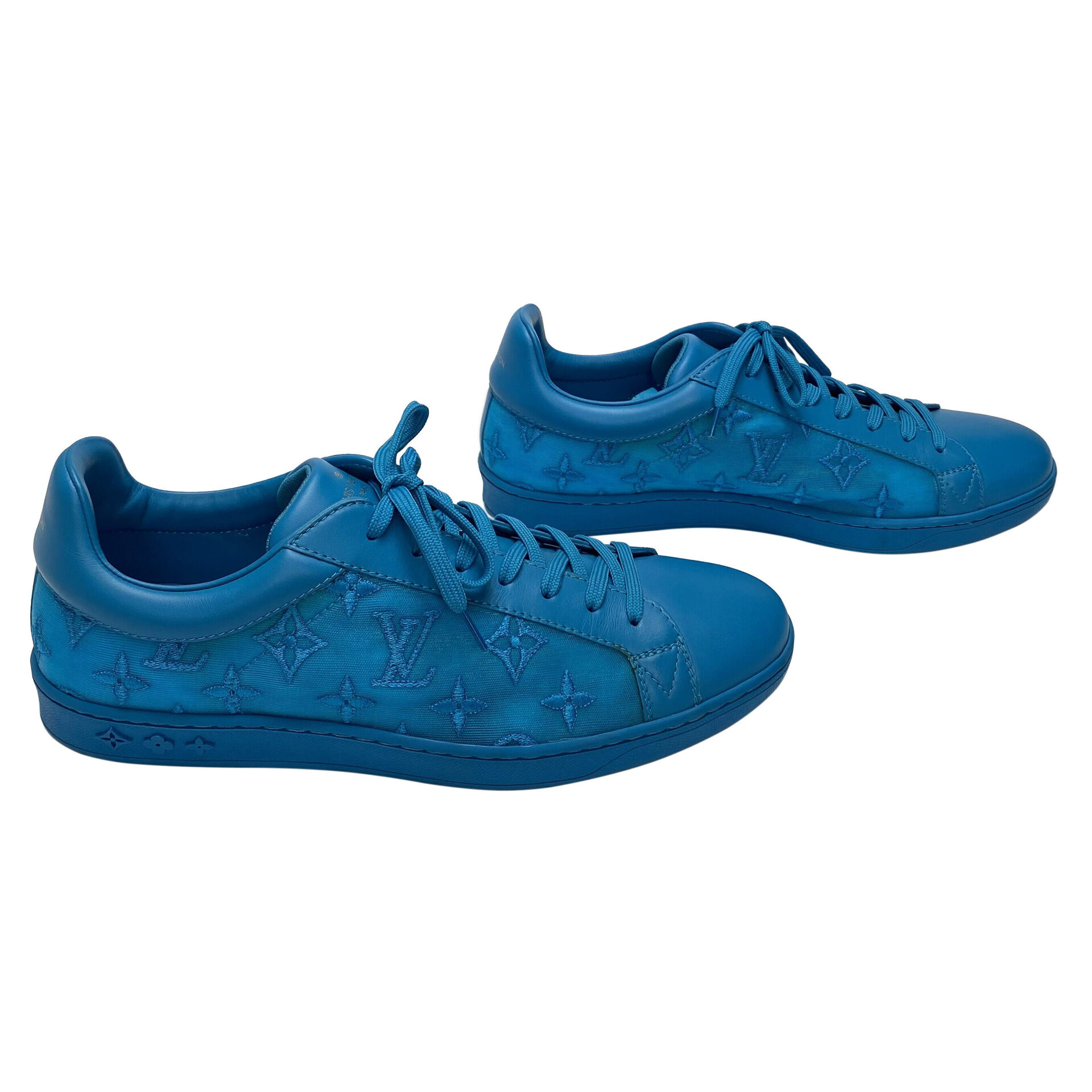 Tênis Louis Vuitton Luxembourg Azul