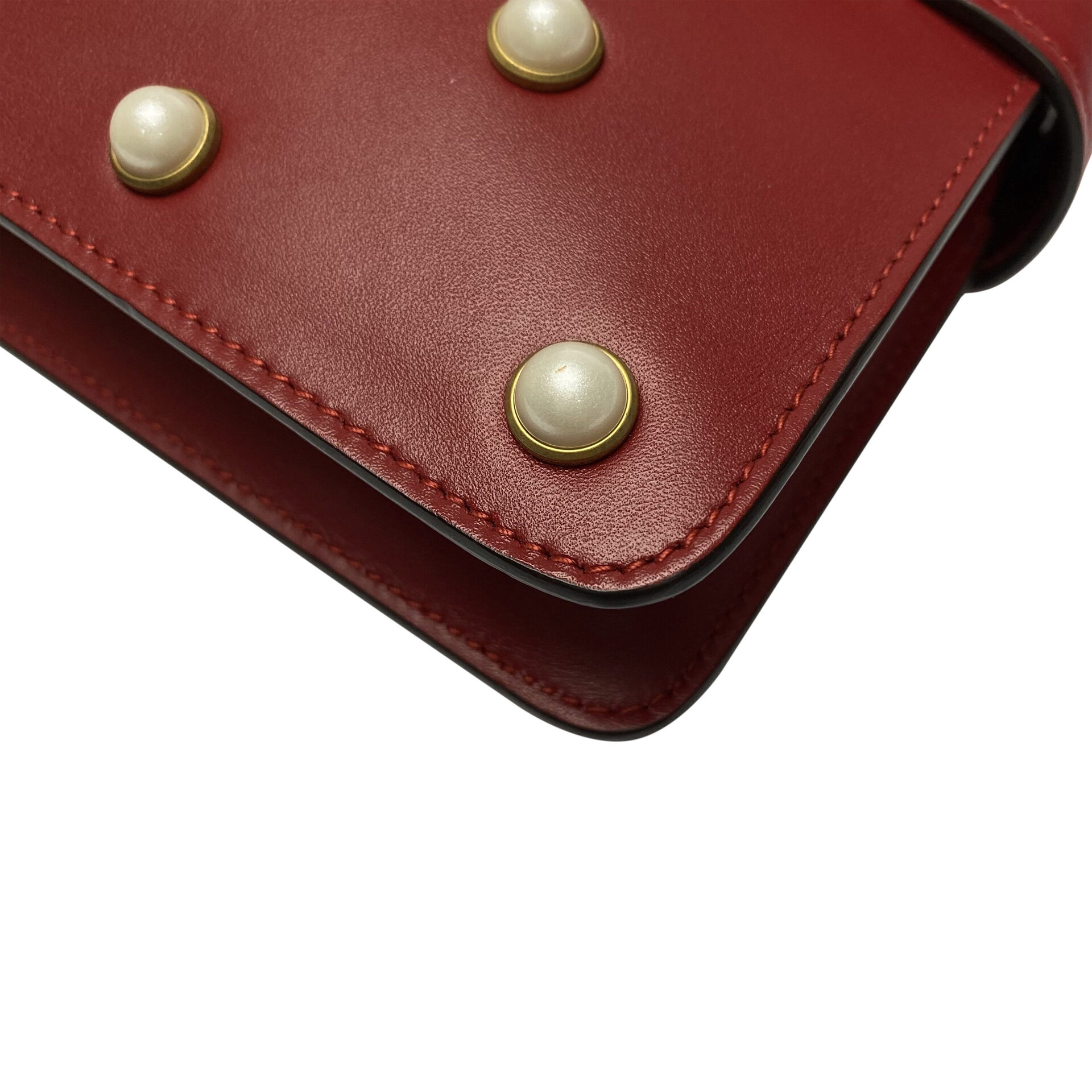 Bolsa Gucci Broadway Bee Vermelha